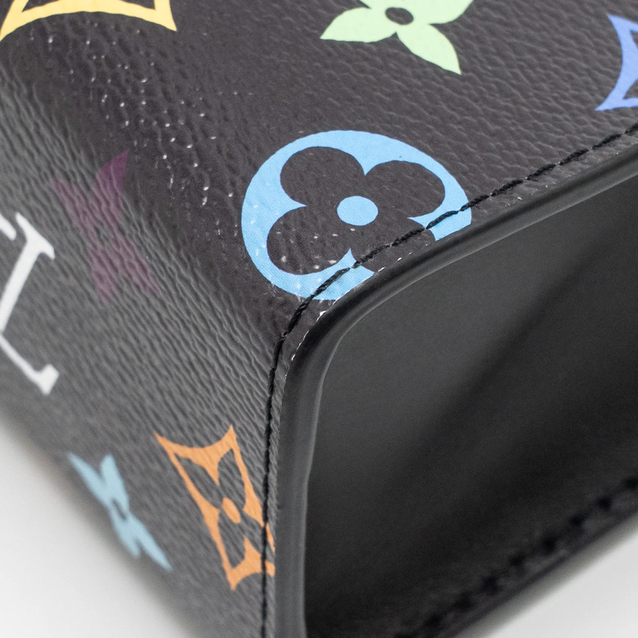 Louis Vuitton X Takashi Murakami Toiletry Pouch Monogram Canvas/Leather Black/Multicolour SHW - Image 8