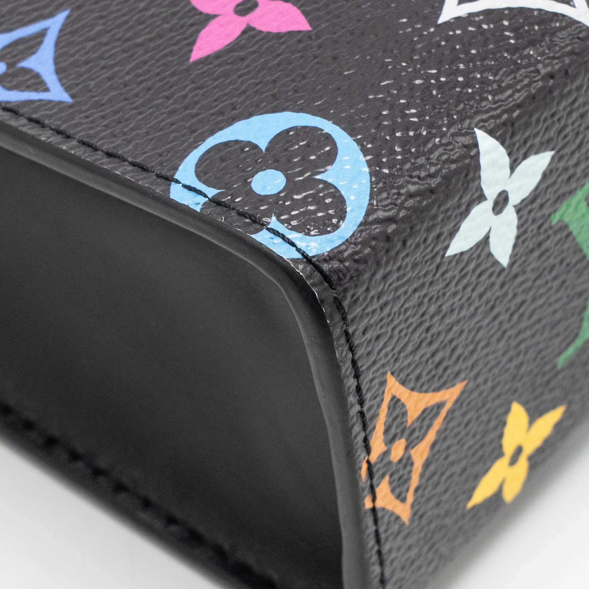 Louis Vuitton X Takashi Murakami Toiletry Pouch Monogram Canvas/Leather Black/Multicolour SHW - Image 9