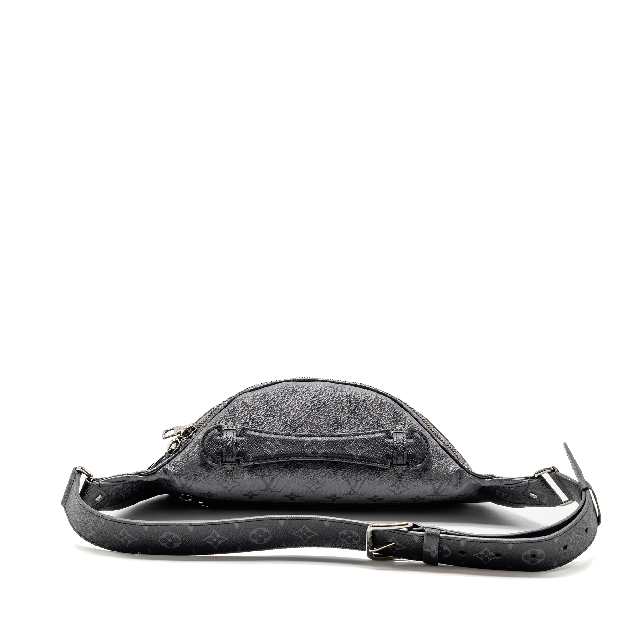 Louis Vuitton X Yayoi Kusama Reverse Monogram Eclipse Maxi Bumbag Canvas Grey/ Multicolour Dark Silver Hardware - Image 5
