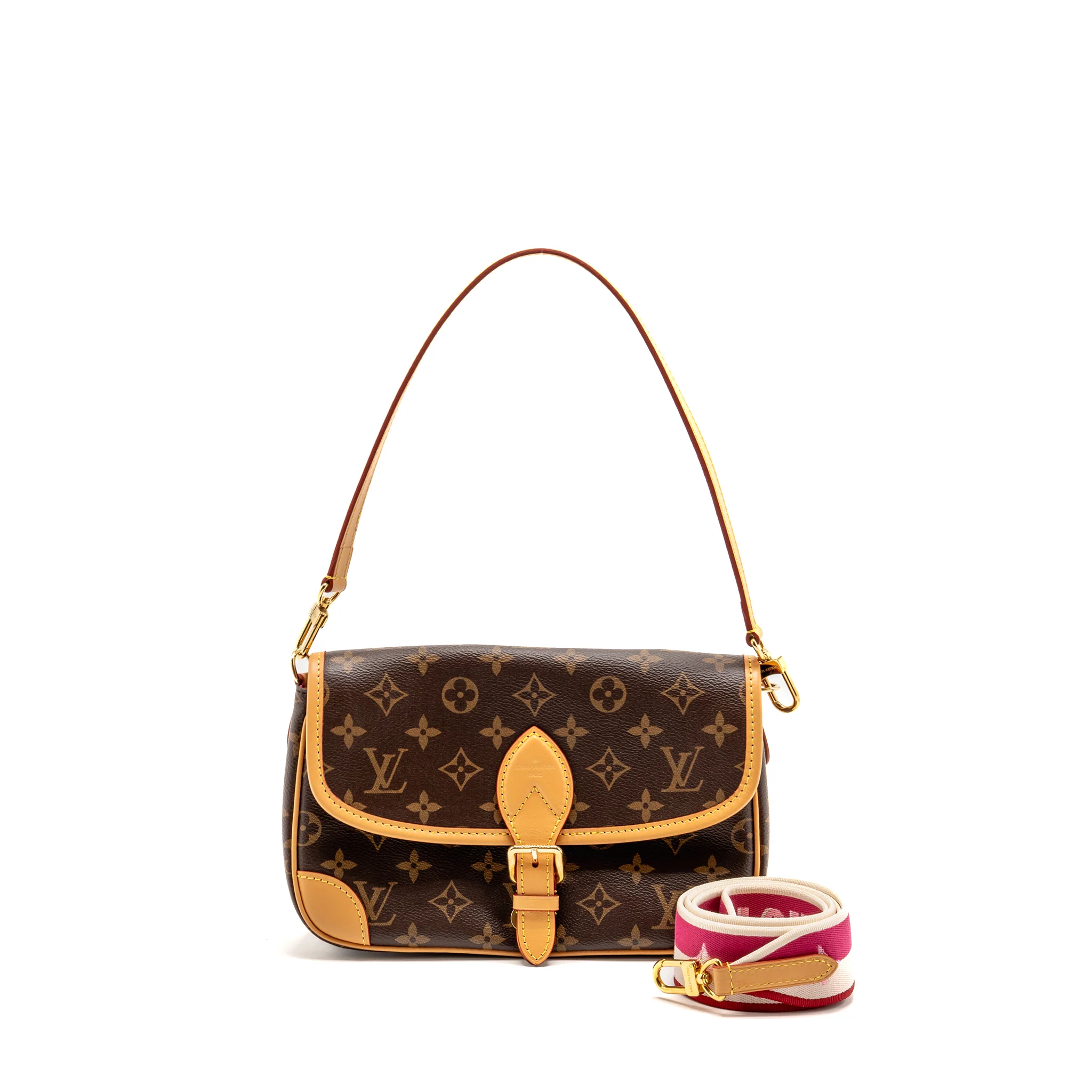Louis Vuitton Diane Monogram Canvas Fuchsia GHW
