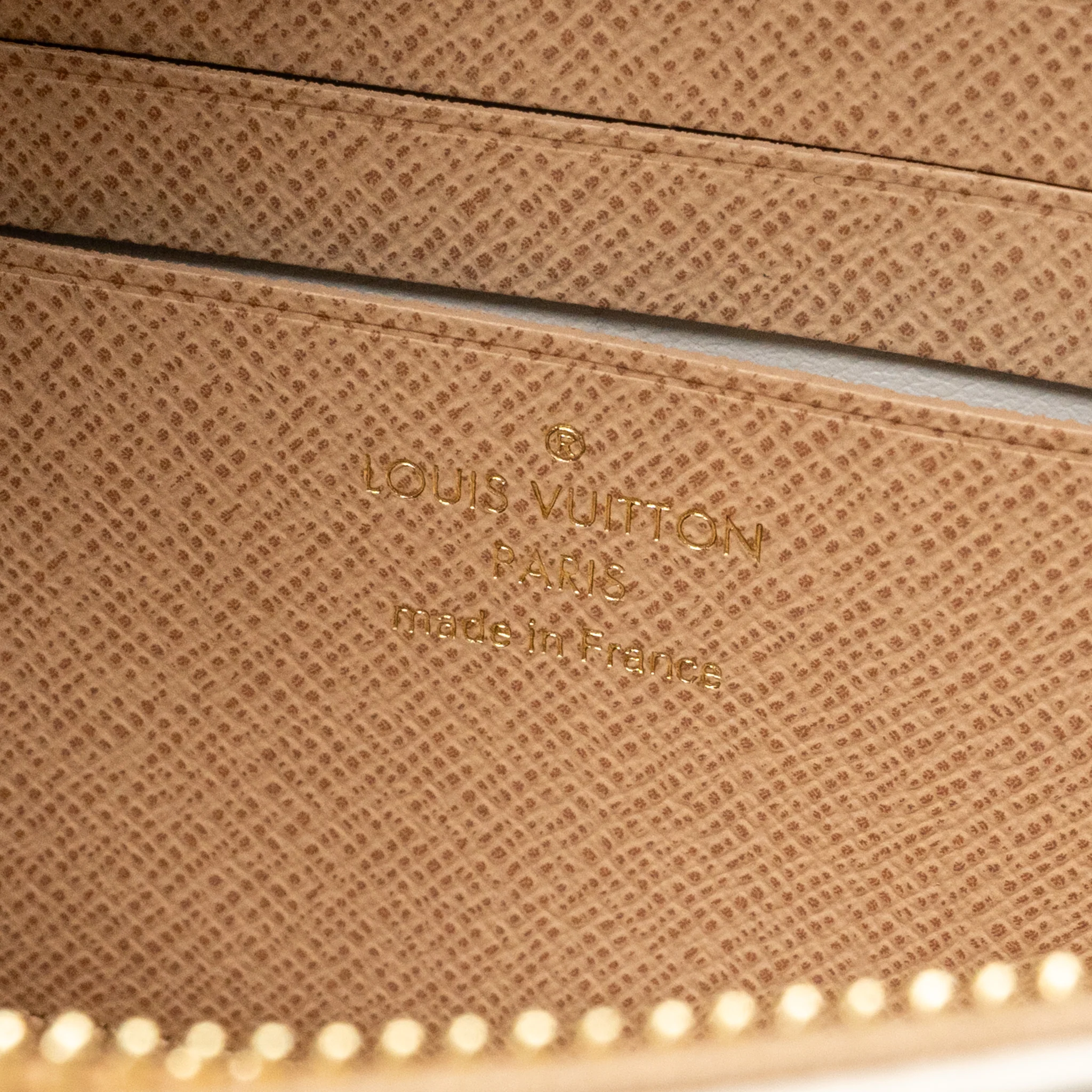 Louis Vuitton Wallet on Chain Ivy Monogram Dune Canvas White Beige GHW - Image 13