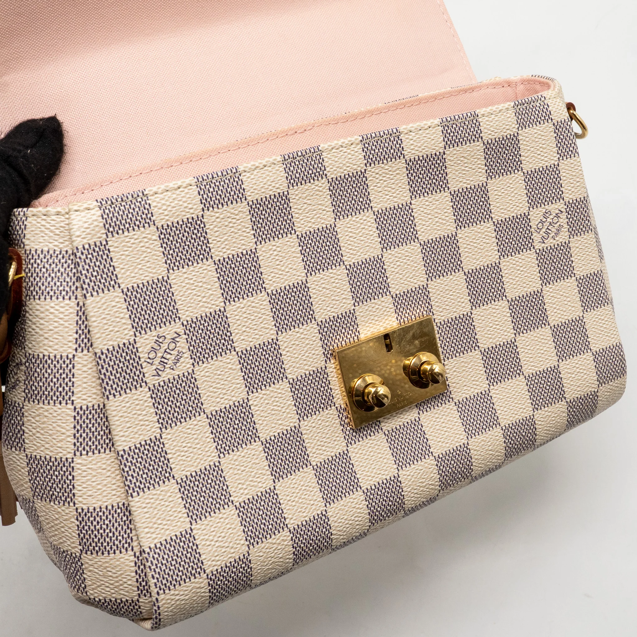 Louis Vuitton Croisette Damier Azur Canvas GHW - Image 13