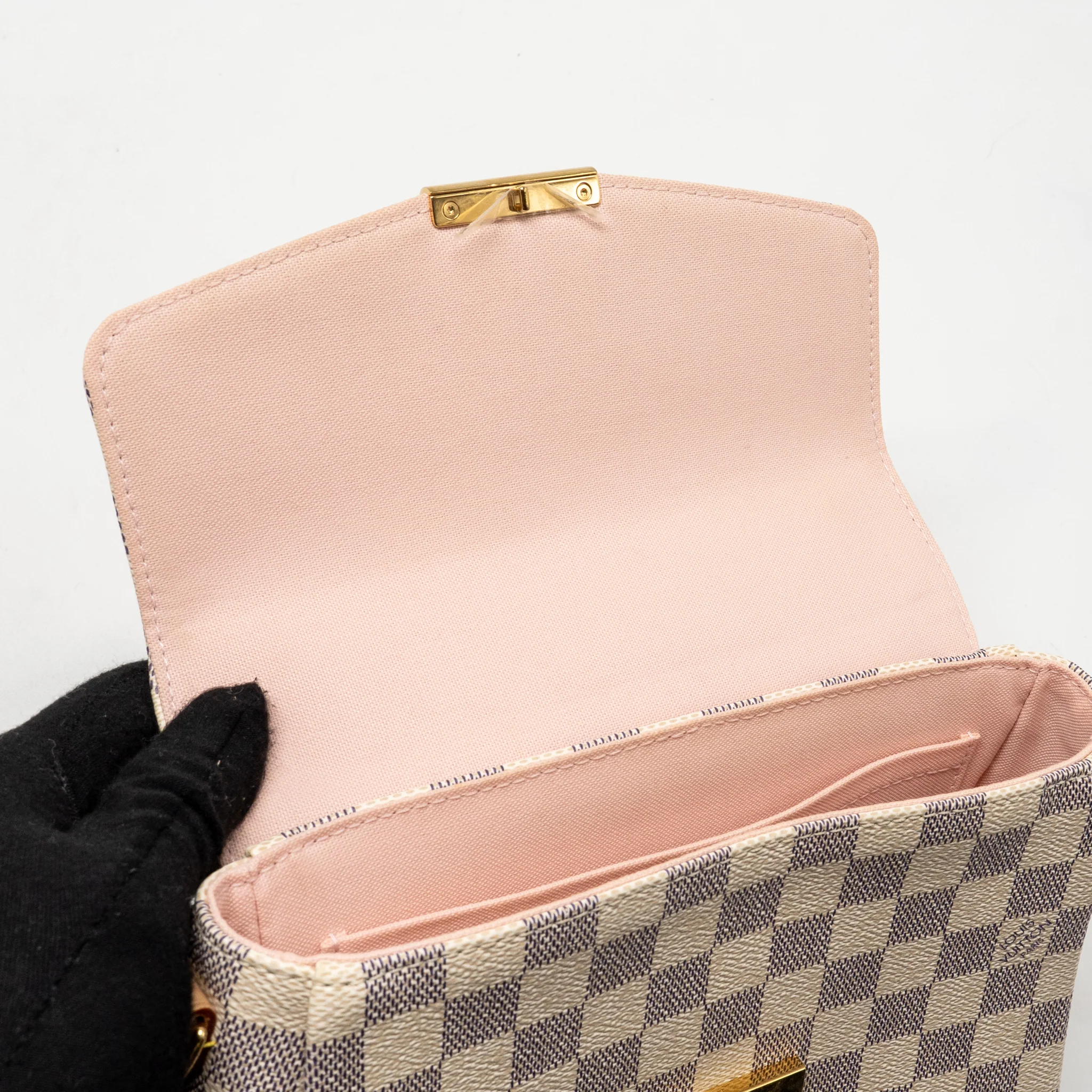 Louis Vuitton Croisette Damier Azur Canvas GHW - Image 14