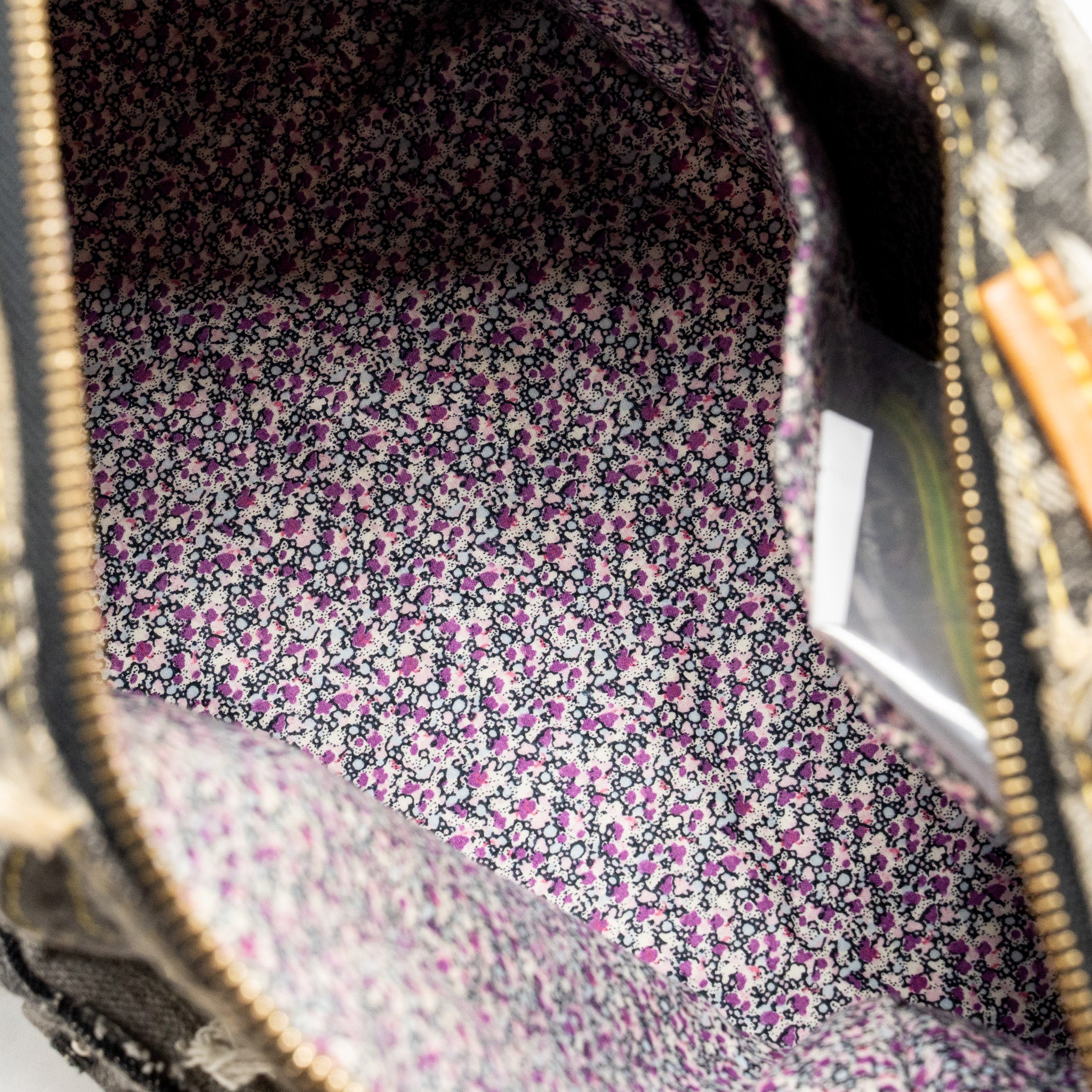 Louis Vuitton speedy 30 denim patchwork grey GHW - Image 13