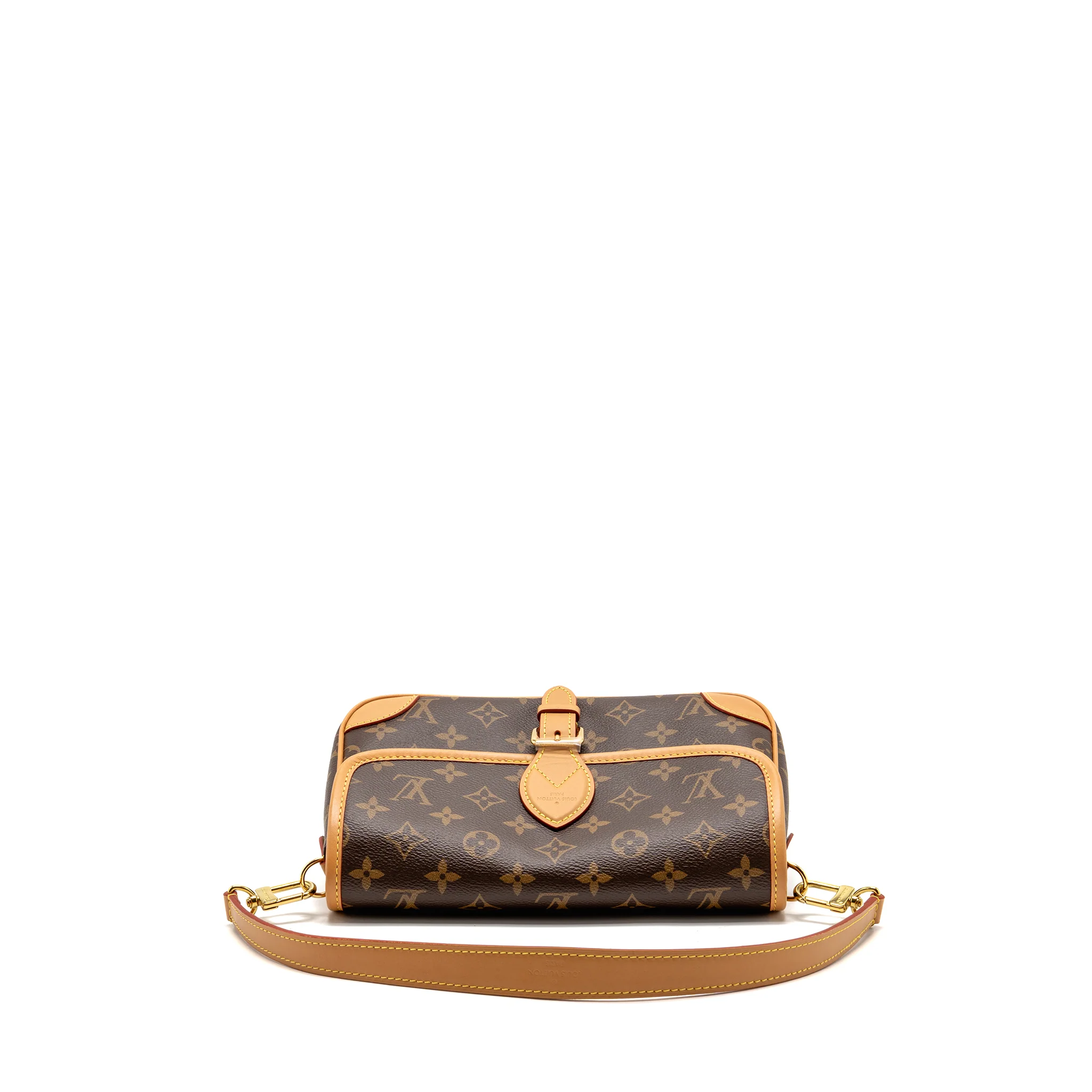 Louis Vuitton Diane bag monogram canvas pink strap GHW - Image 5