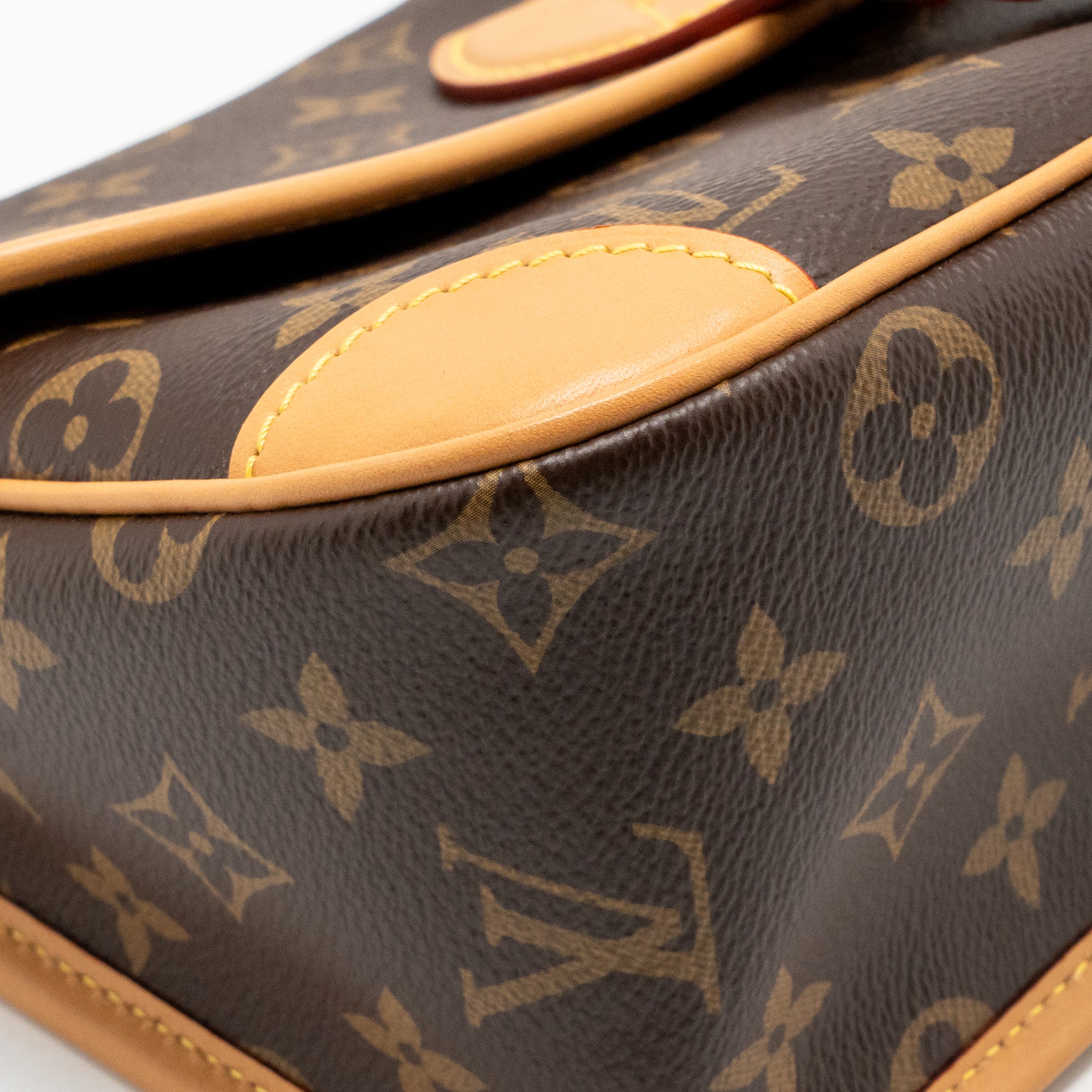 Louis Vuitton Diane bag monogram canvas pink strap GHW - Image 7