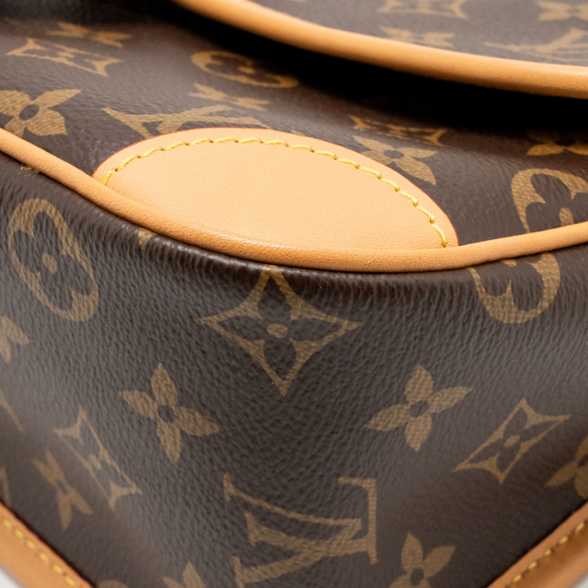 Louis Vuitton Diane bag monogram canvas pink strap GHW - Image 8
