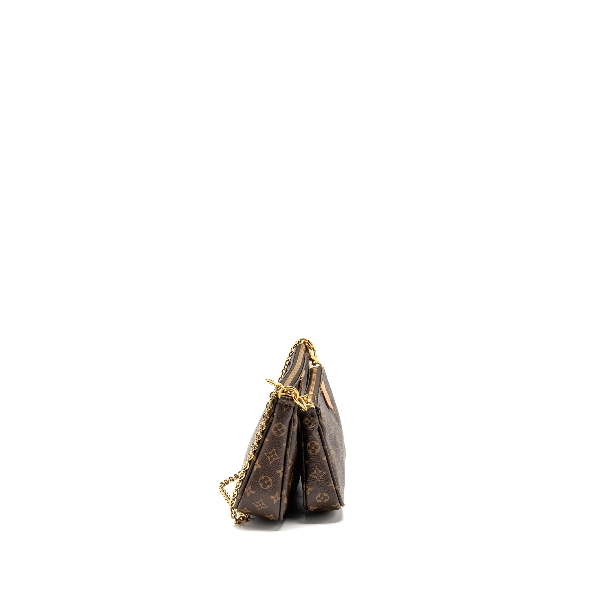 Louis Vuitton Multi Pochette Accessoires Monogram Canvas Khaki GHW - Image 3