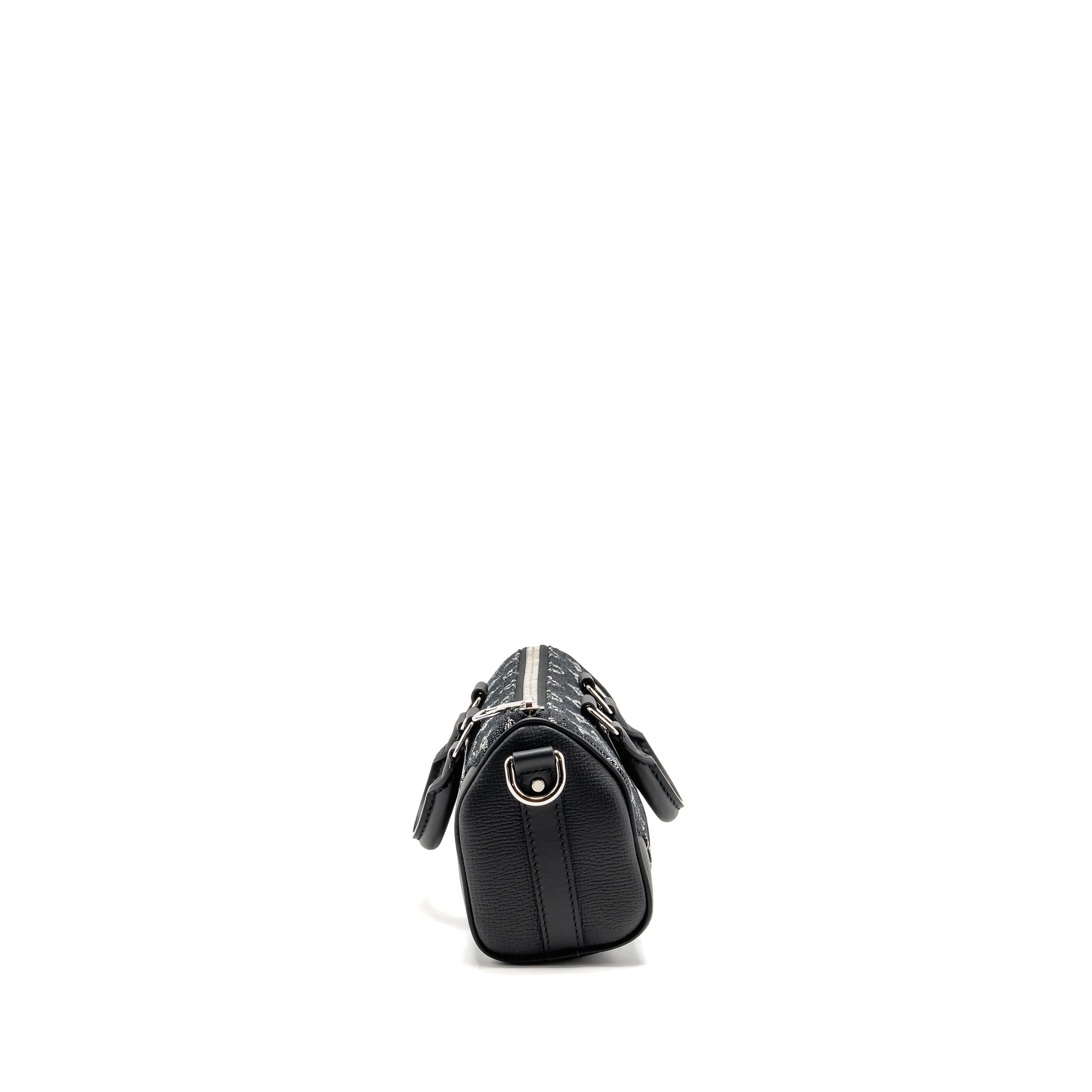 Louis Vuitton Nigo Keepall XS Monogram Drip Denim/Leather Black SHW - Image 3