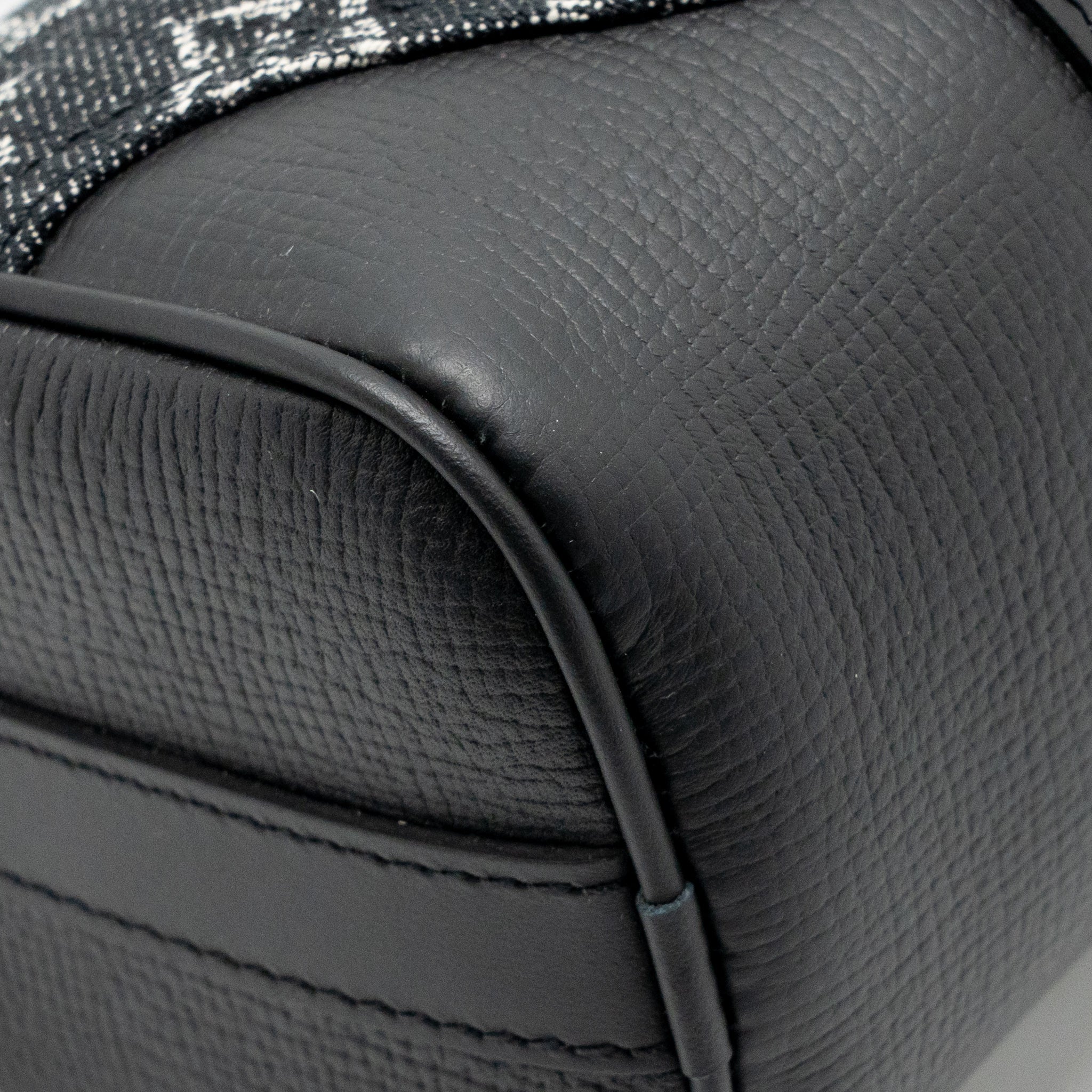 Louis Vuitton Nigo Keepall XS Monogram Drip Denim/Leather Black SHW - Image 9