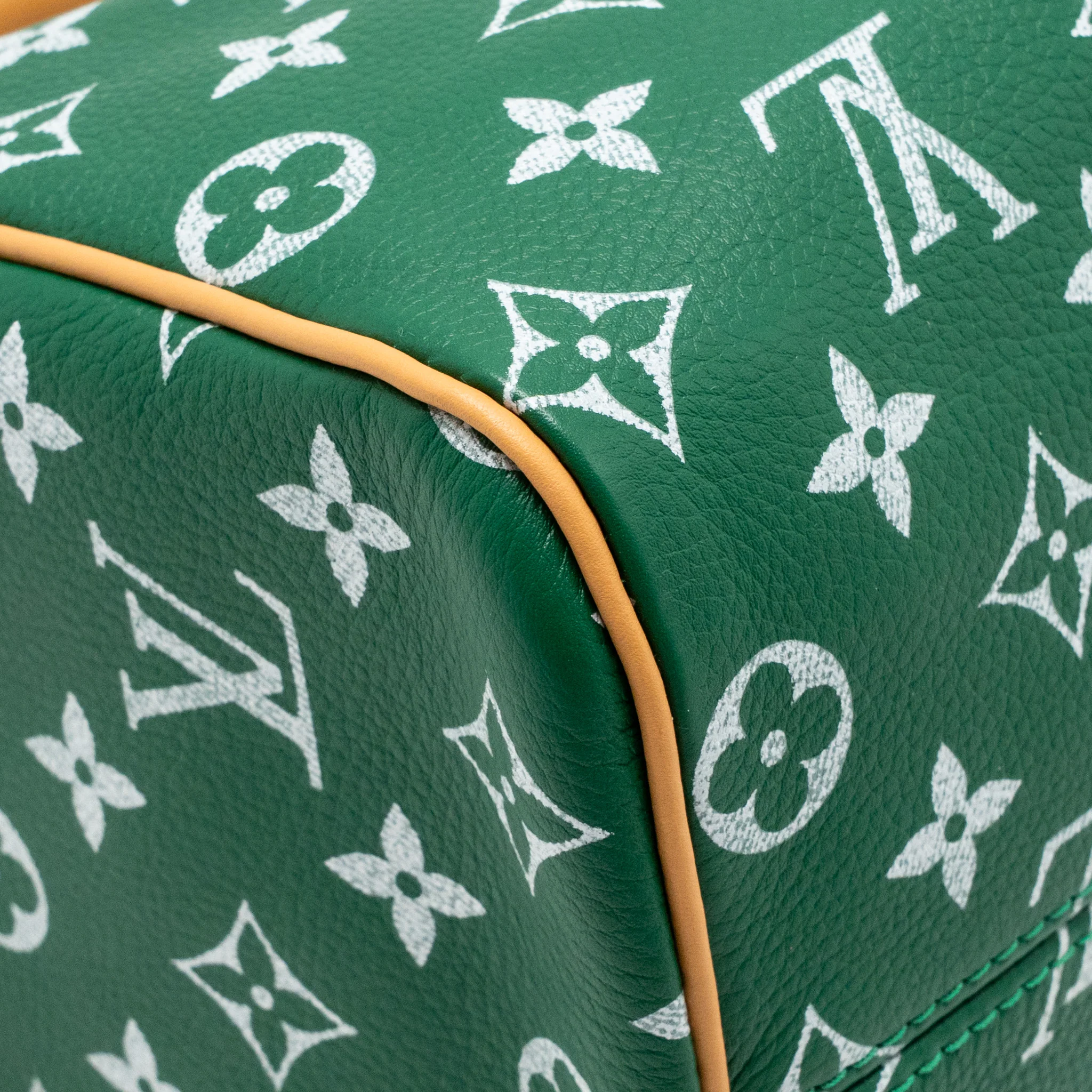 Louis Vuitton Speedy P9 Bandouliere 25 Soft Calfskin Green GHW - Image 9