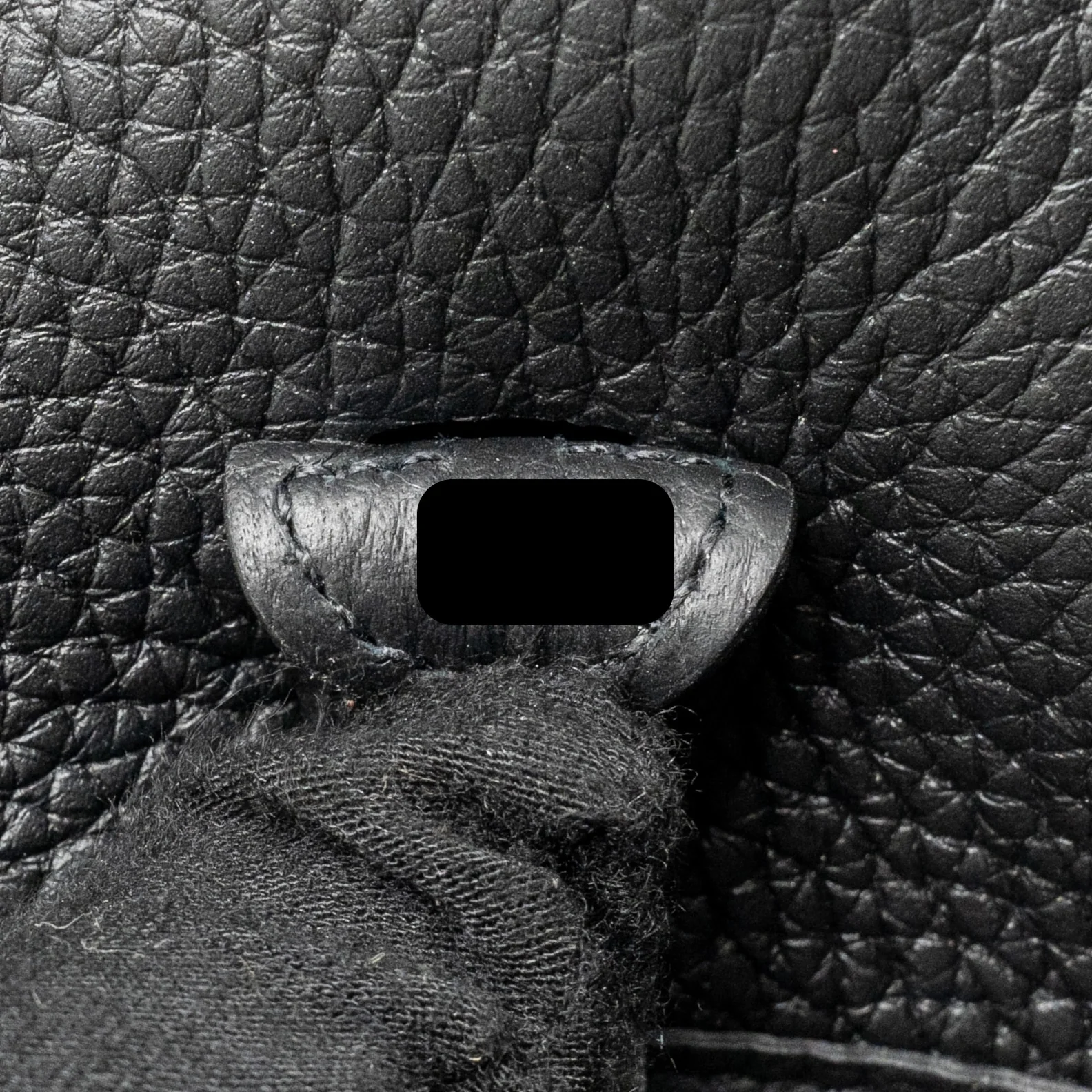 Hermes Mini Evelyne clemence black SHW Stamp W - Image 14