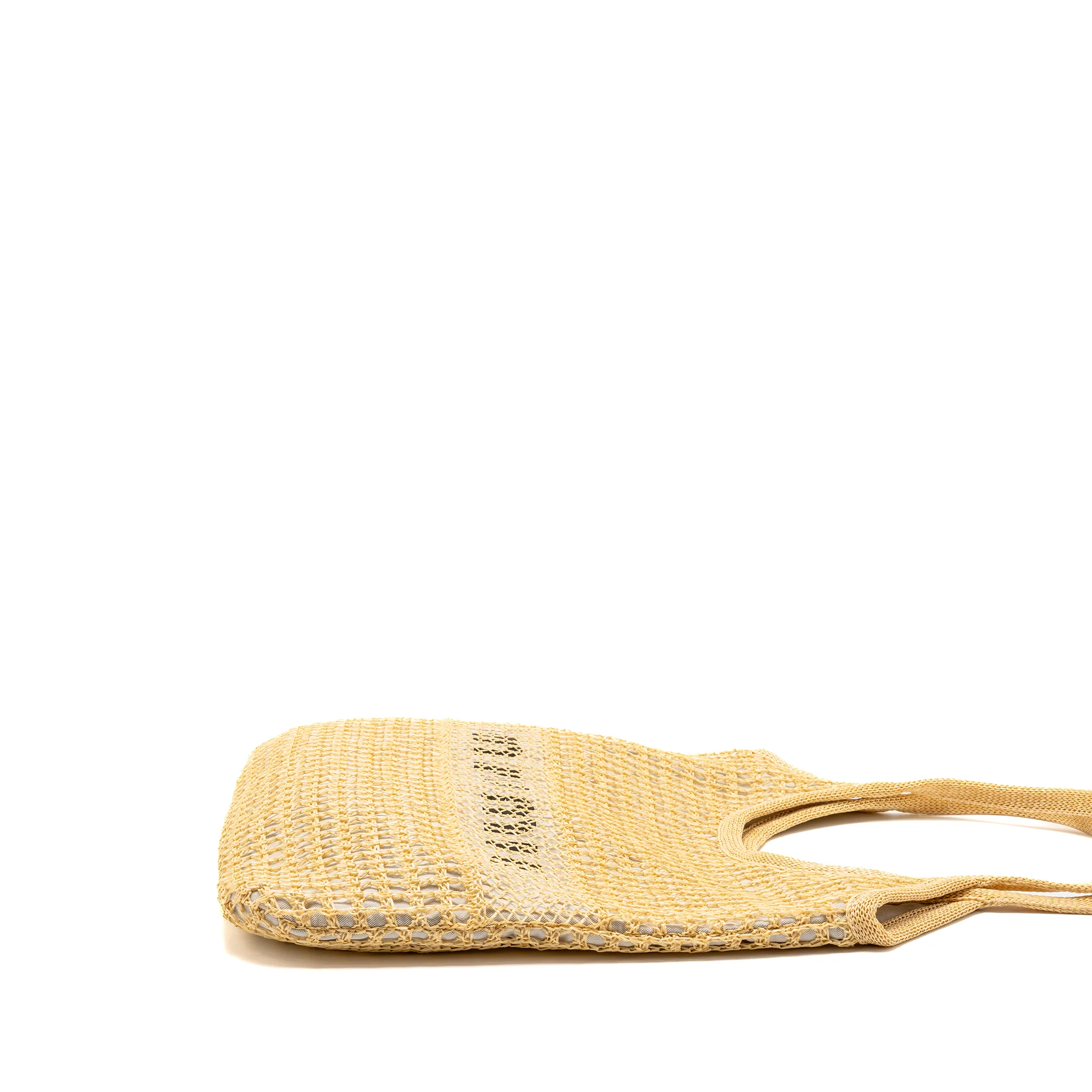 Miu Miu Ivy Bag Raffia-effect/Linen Natural - Image 4