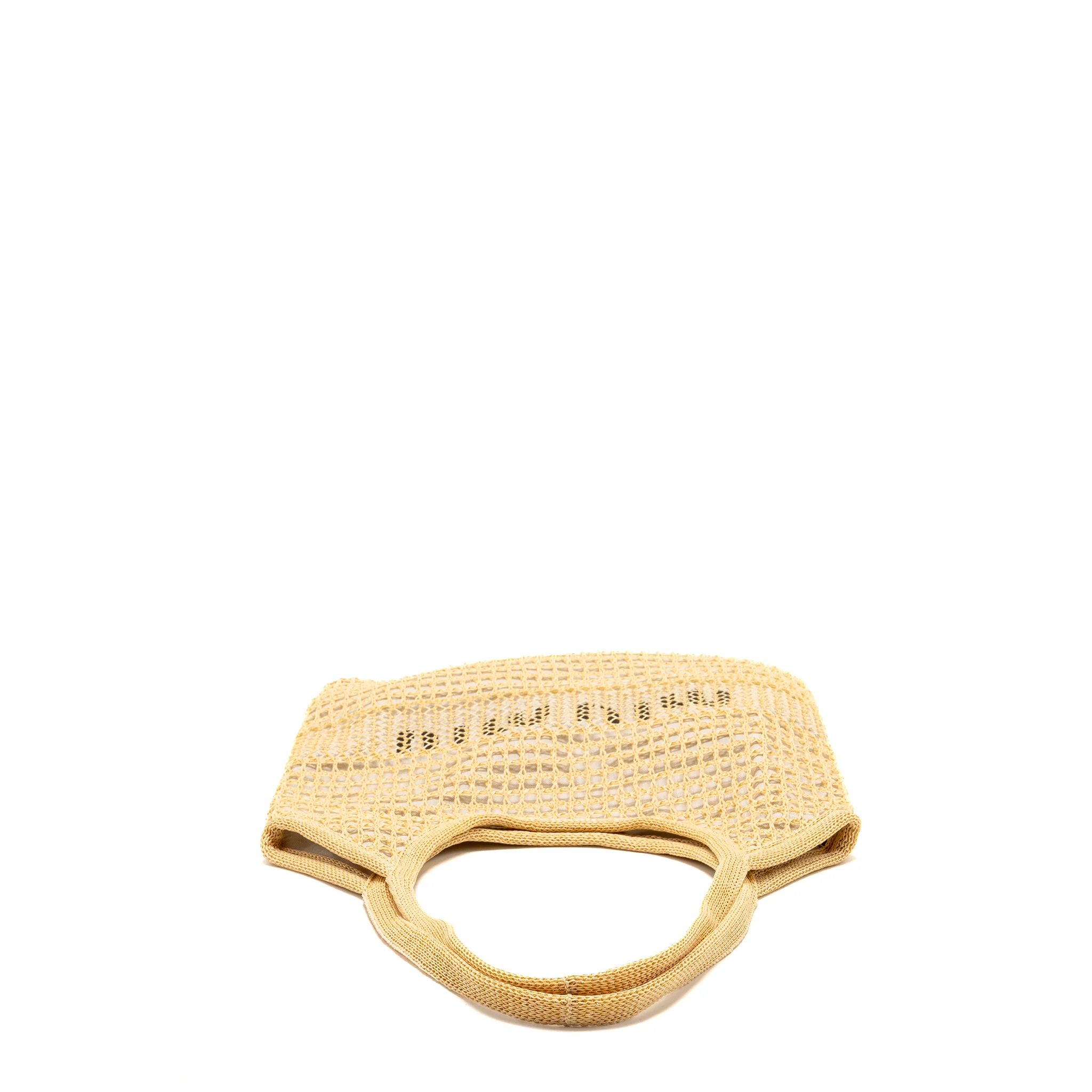 Miu Miu Ivy Bag Raffia-effect/Linen Natural - Image 5