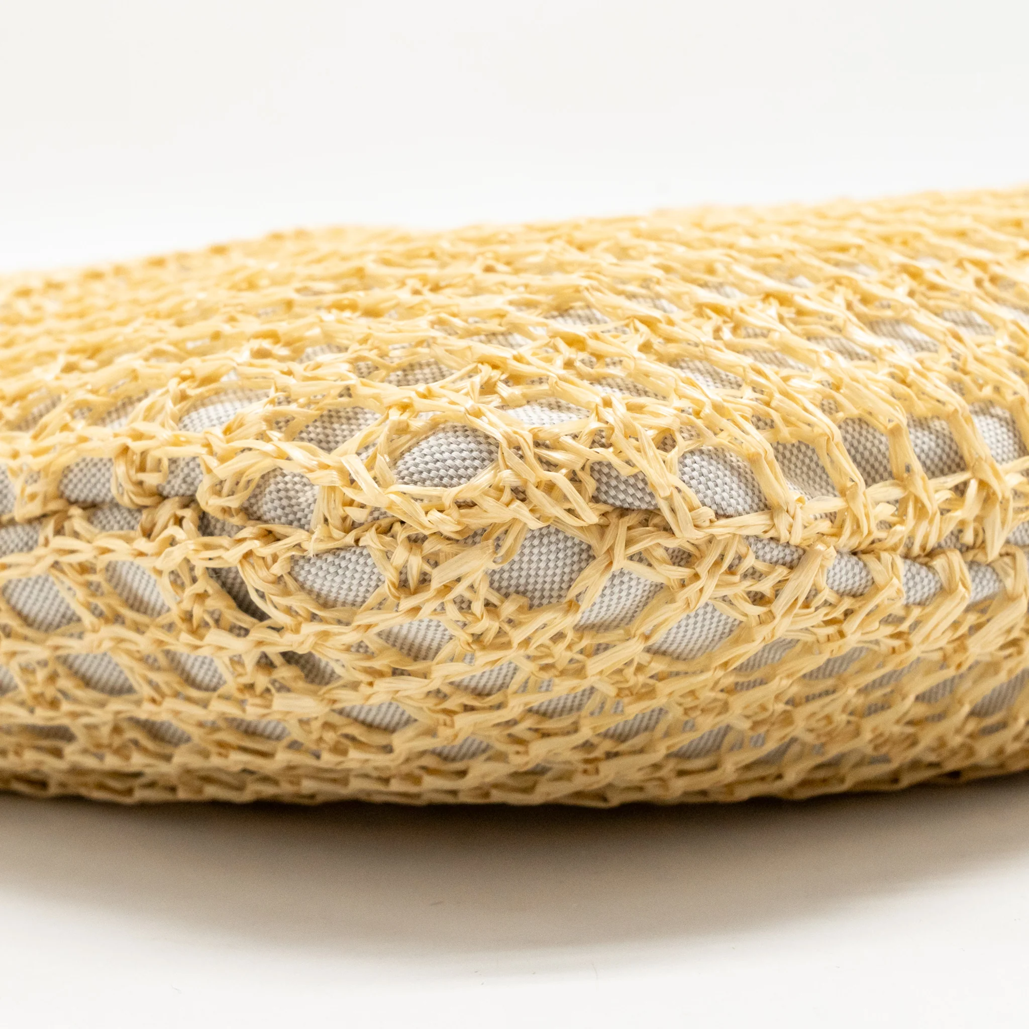 Miu Miu Ivy Bag Raffia-effect/Linen Natural - Image 7