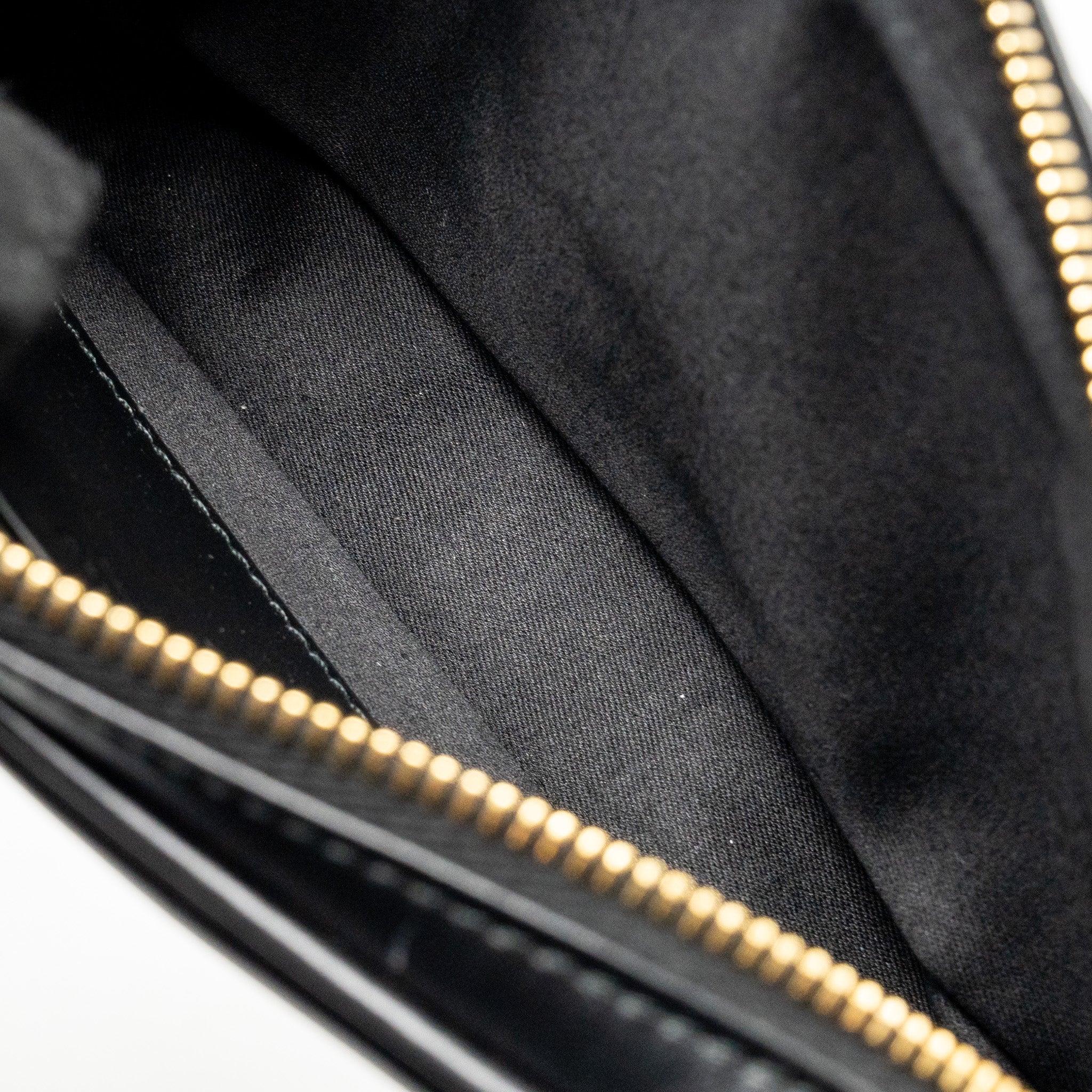 Miu Miu Size 75 mini belt bag soft calfskin black GHW - Image 12