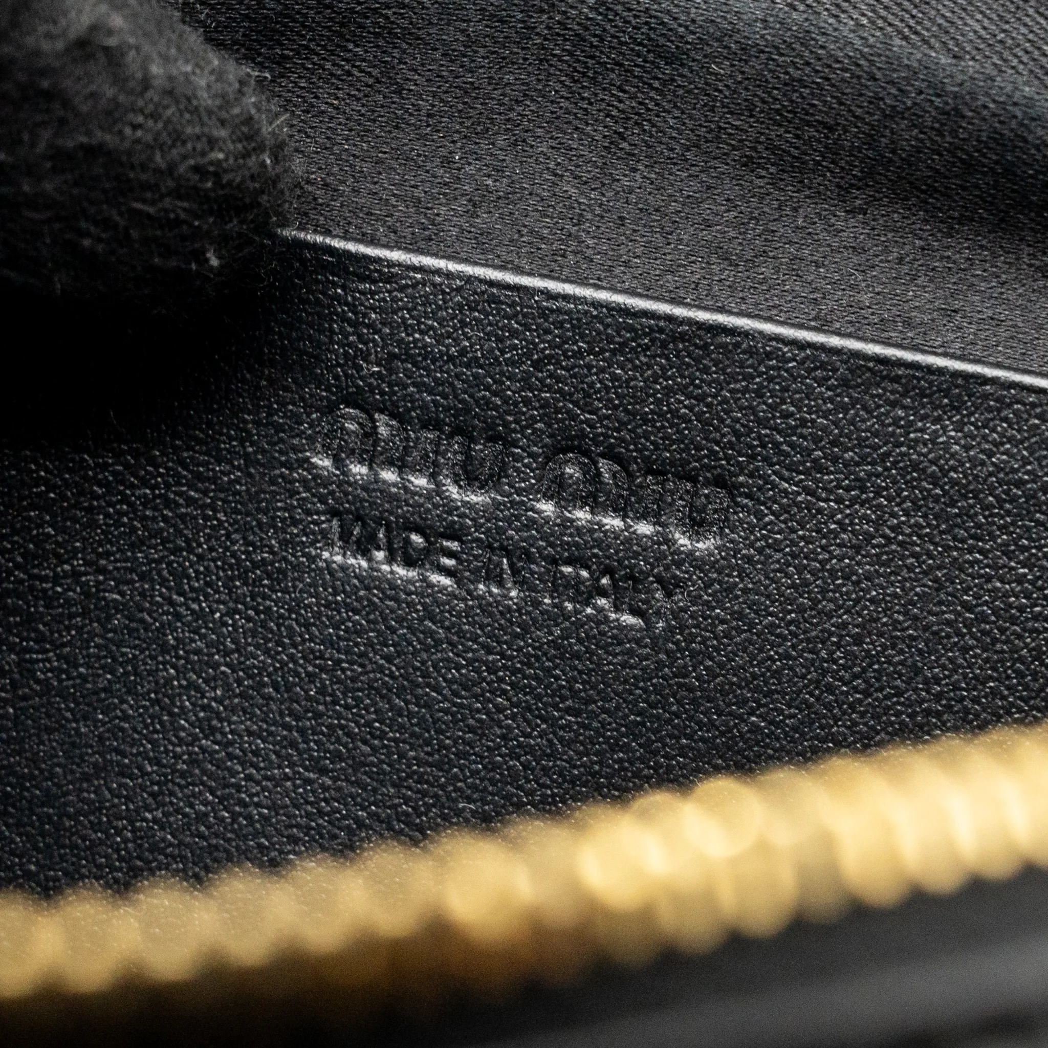 Miu Miu Size 75 mini belt bag soft calfskin black GHW - Image 13