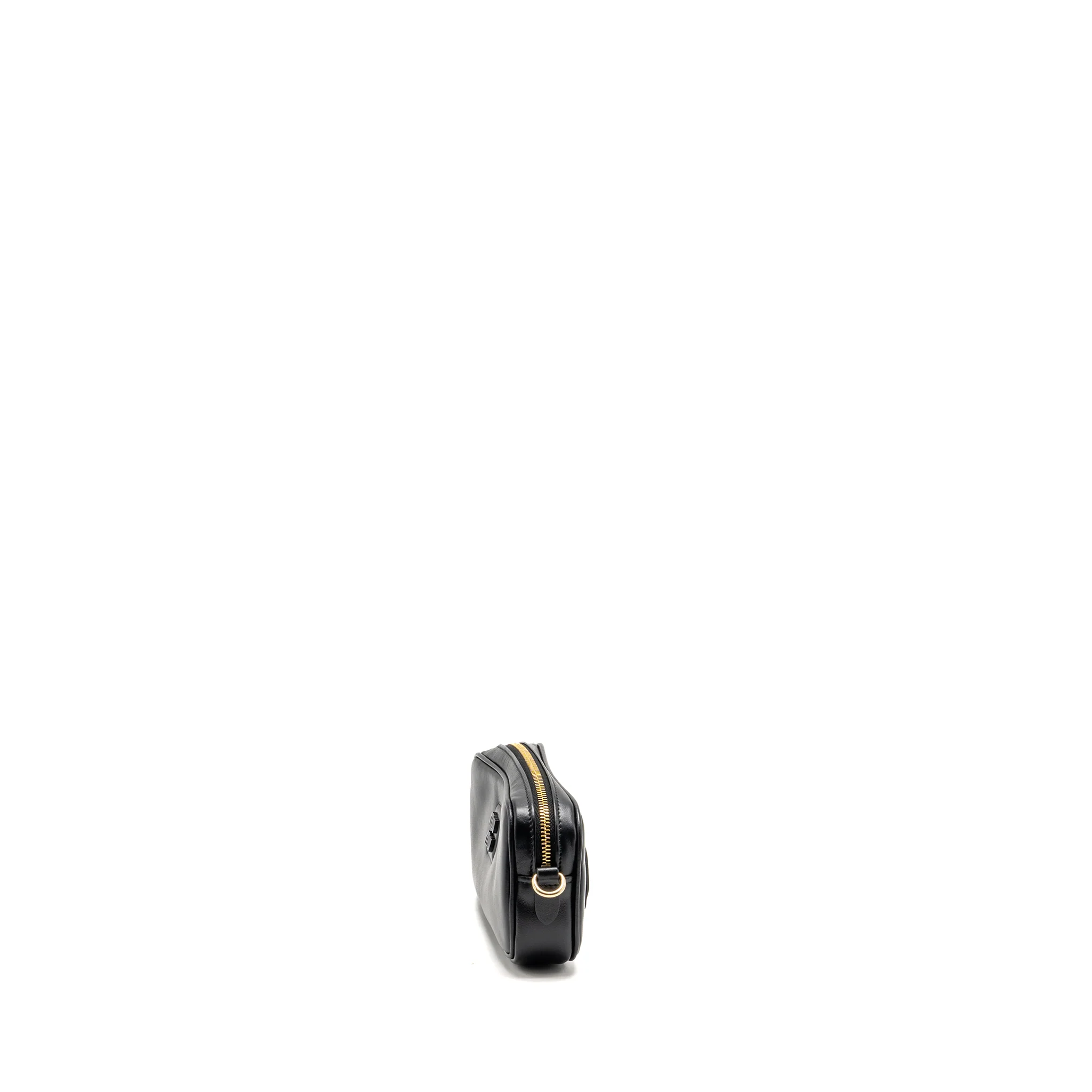 Miu Miu Size 75 mini belt bag soft calfskin black GHW - Image 3