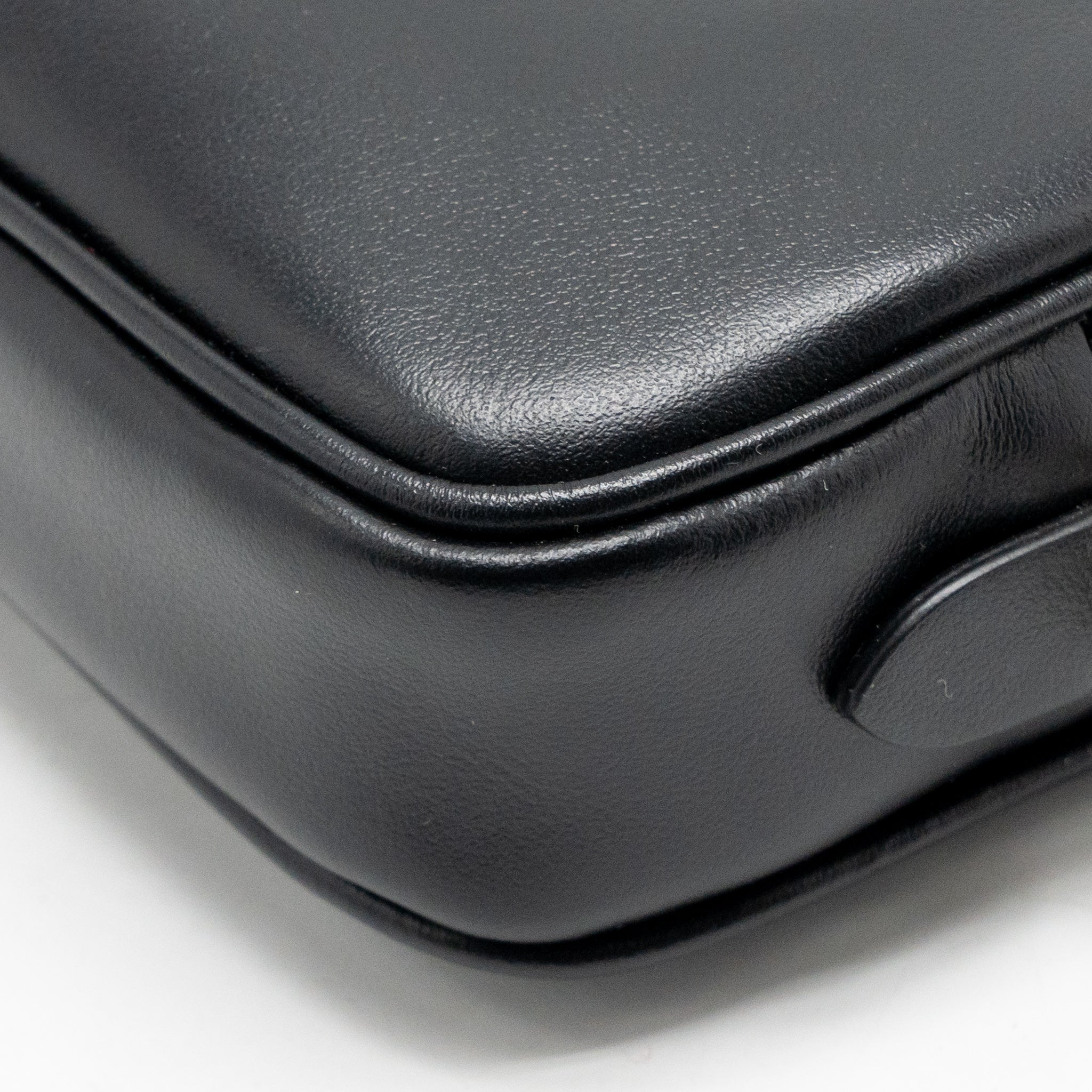 Miu Miu Size 75 mini belt bag soft calfskin black GHW - Image 8