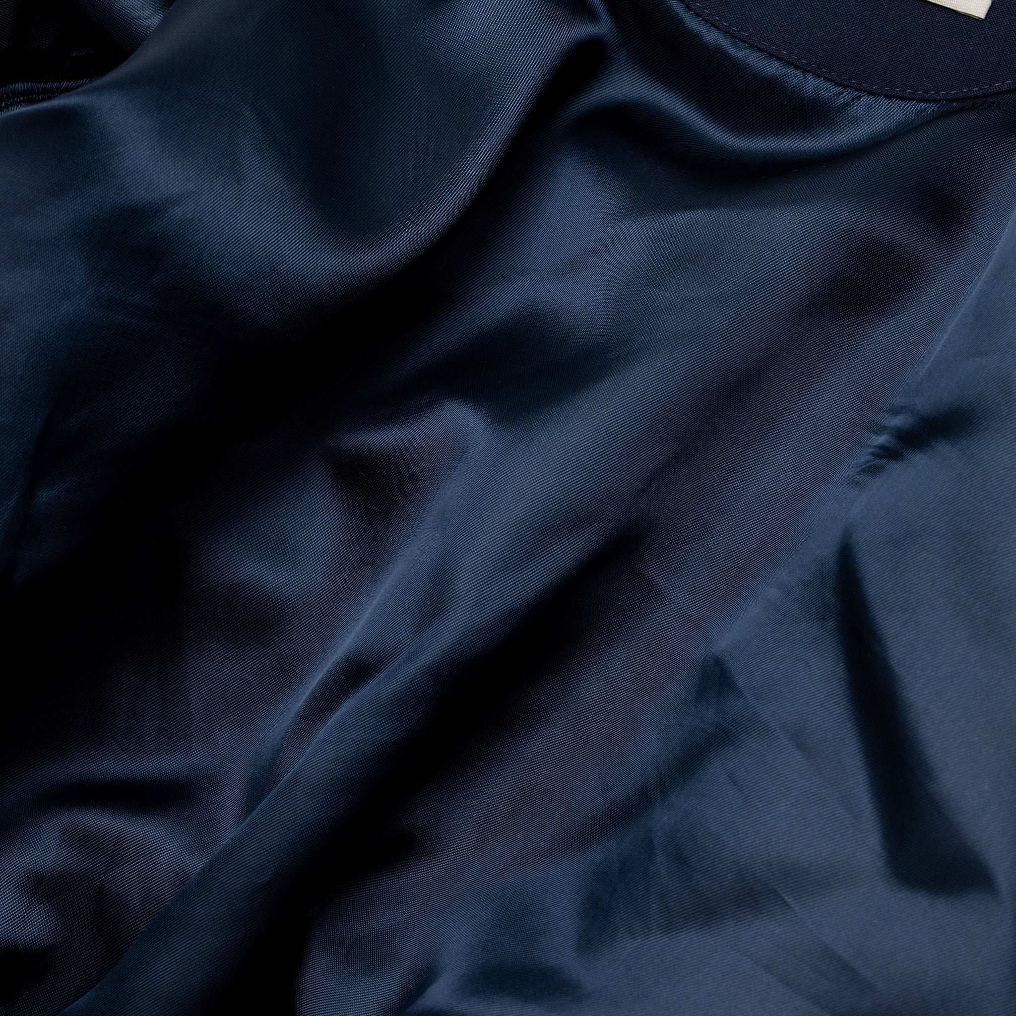 Miu Miu Size 36 Cropped Blouson Jacket Virgin Wool / Mohair Navy - Image 6