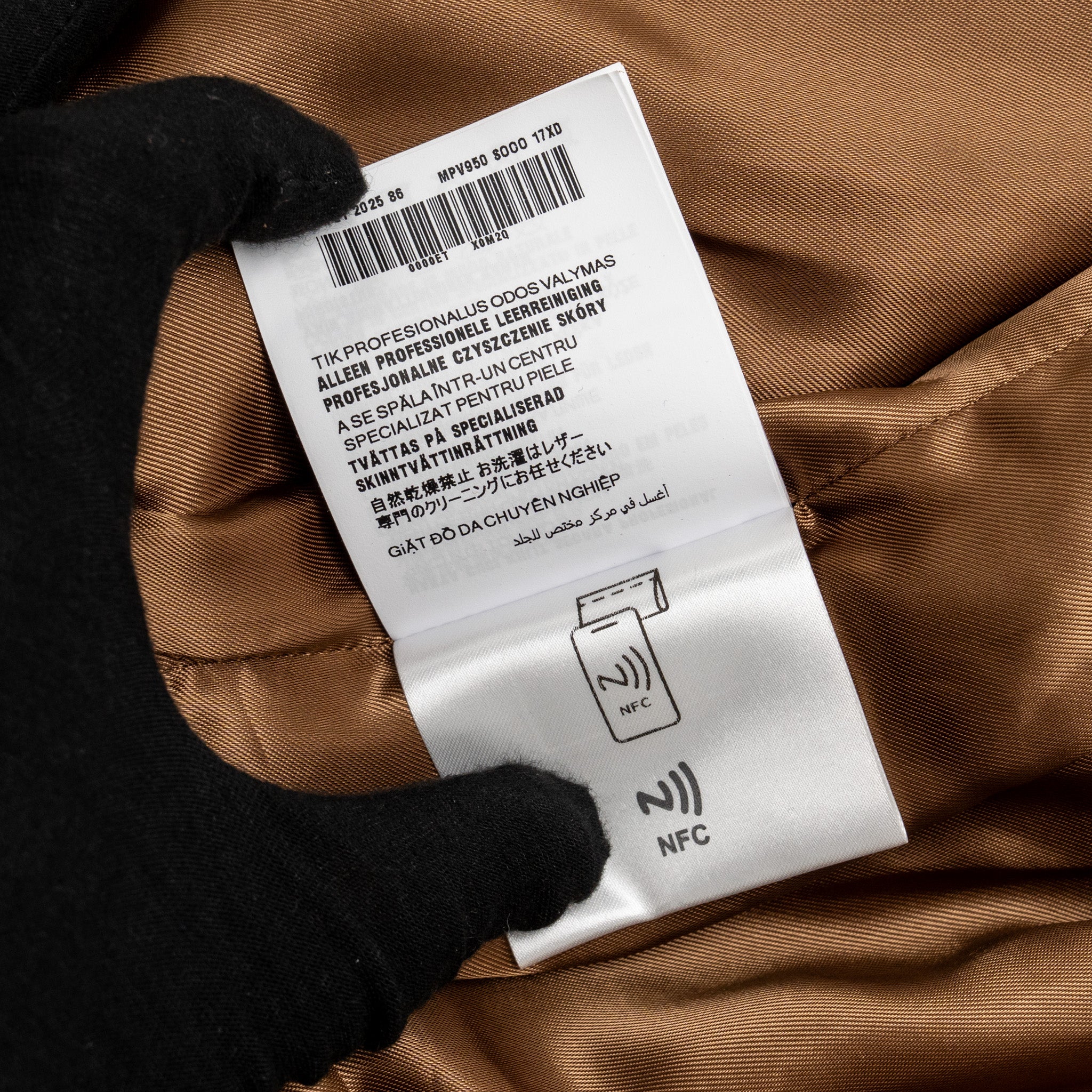 Miu Miu size 36 Patch Pocket Cropped Jacket Nappa Suede Brown - Image 10