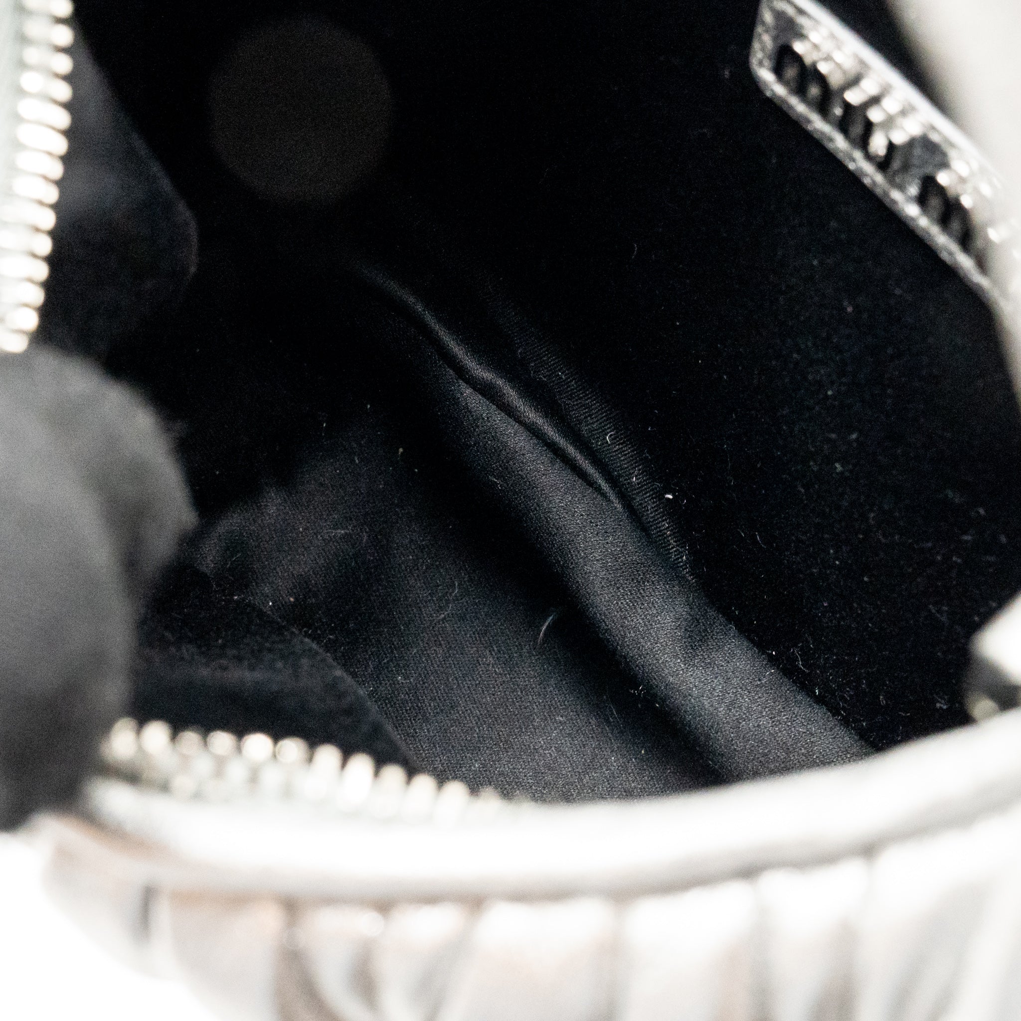 Miu Miu wander hobo bag Nappa leather silver SHW - Image 13