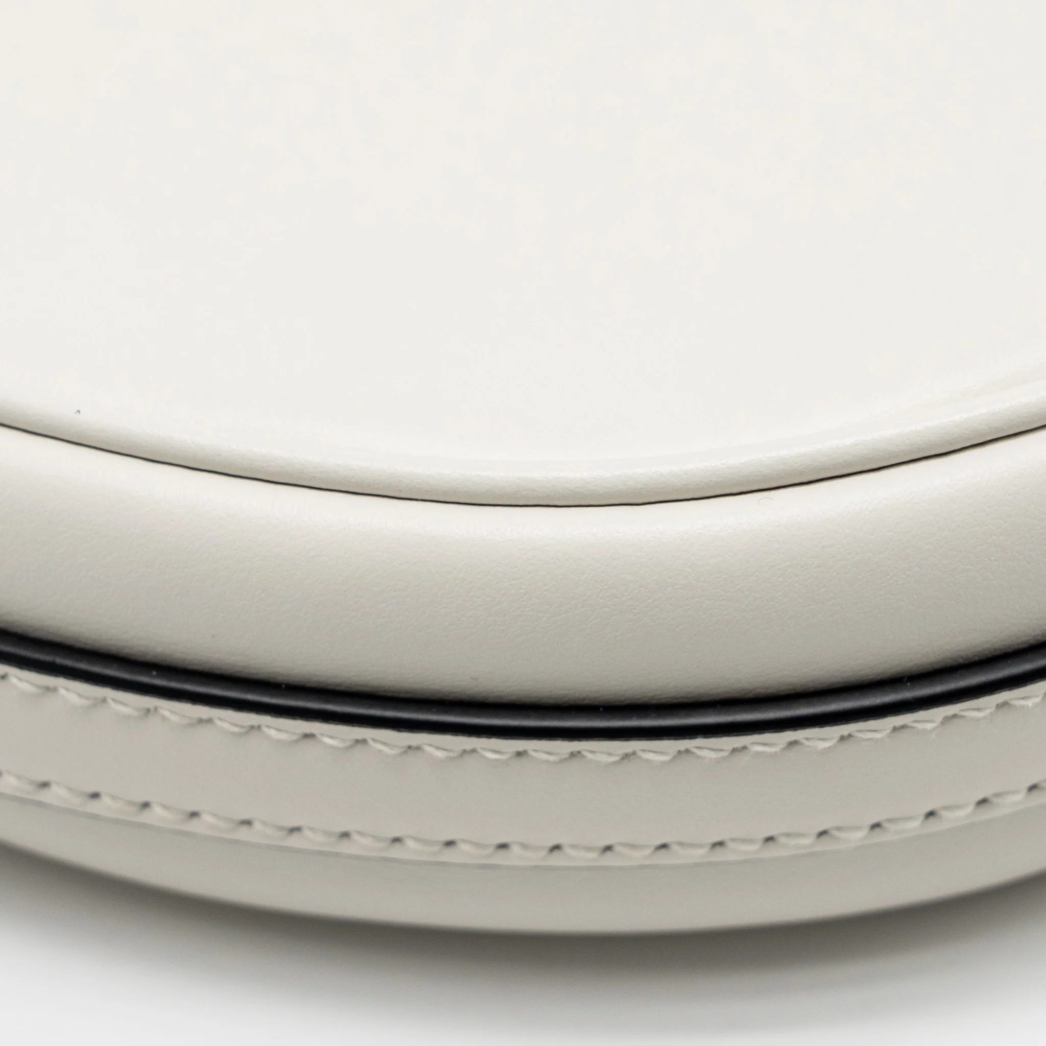 Prada Arqué Small Shoulder Bag Calfskin White GHW - Image 11