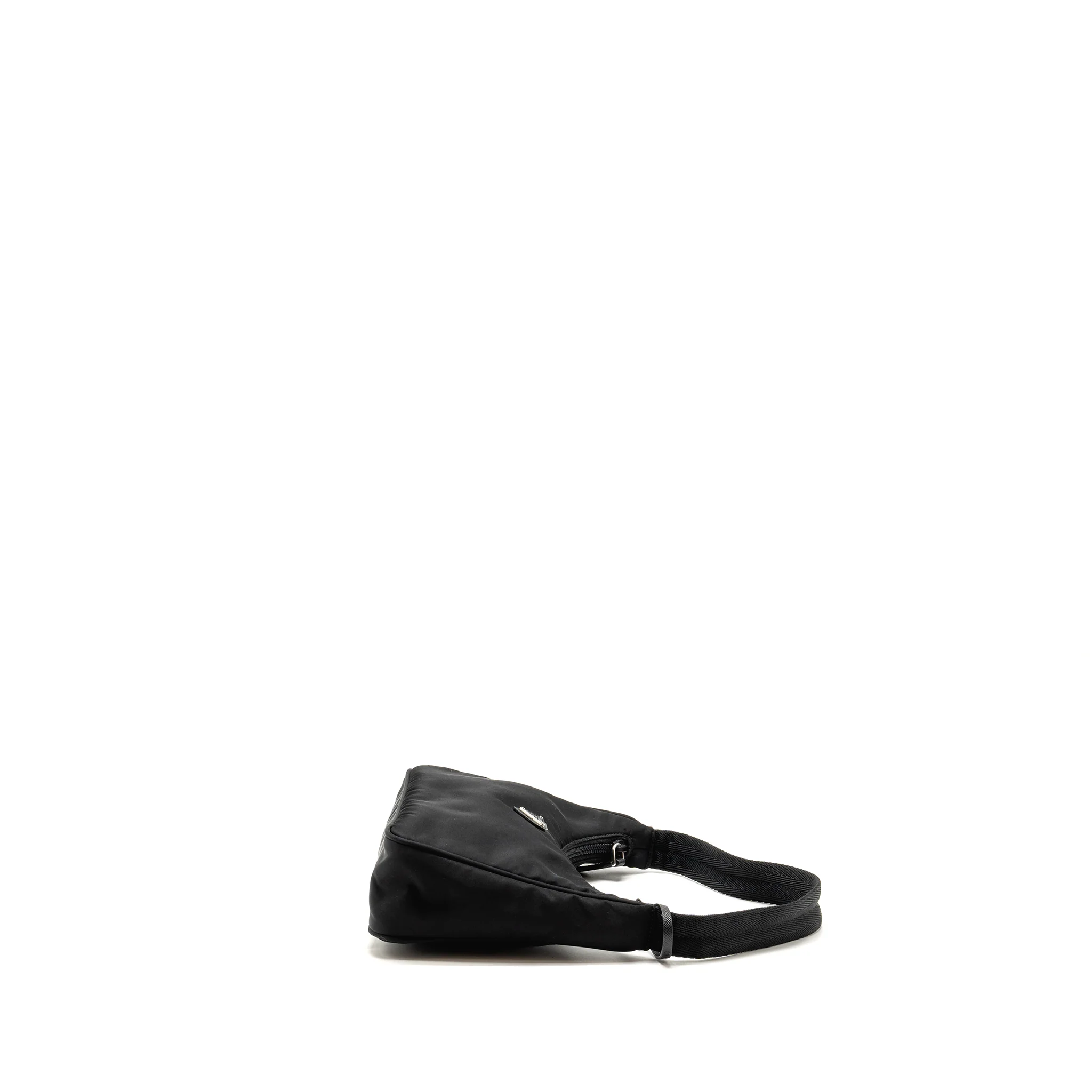 Prada Reedition 2000 Nylon Shoulder Bag Black SHW - Image 4