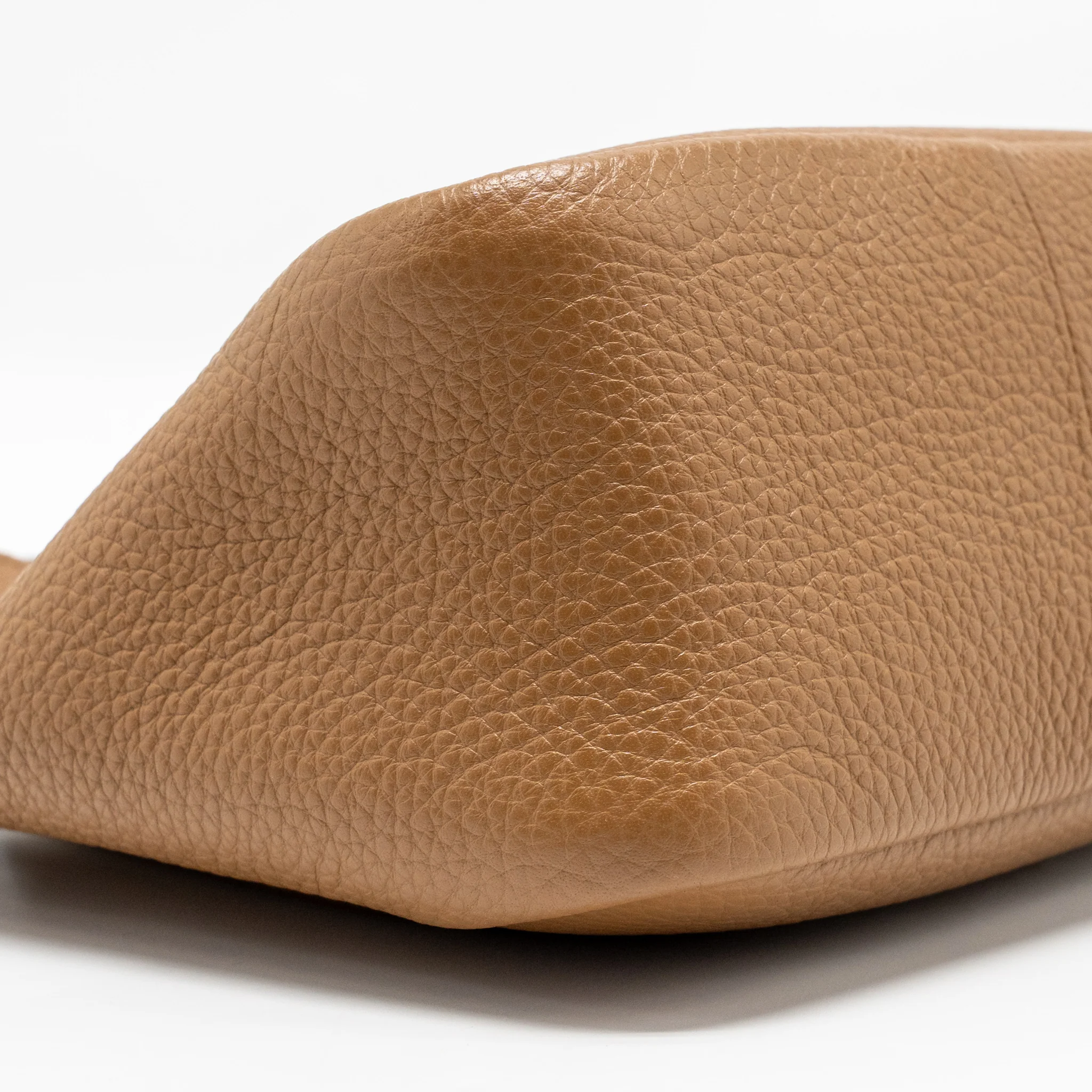 Prada Mini Leather Handbag Calfskin Caramel SHW - Image 6
