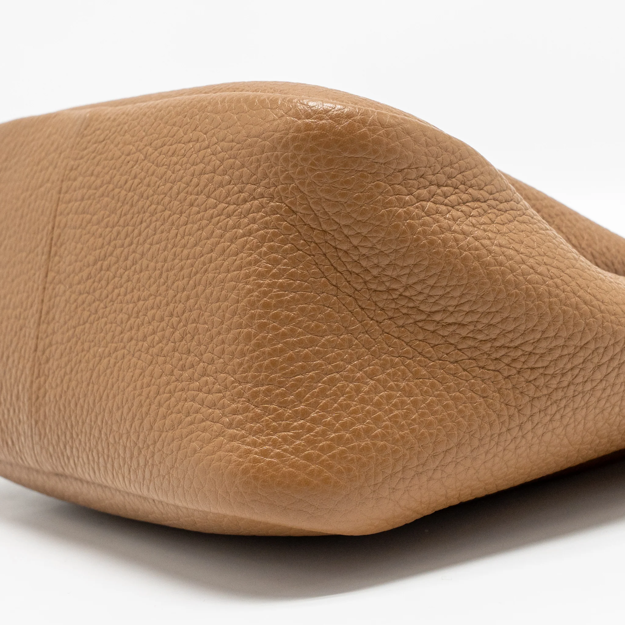 Prada Mini Leather Handbag Calfskin Caramel SHW - Image 7