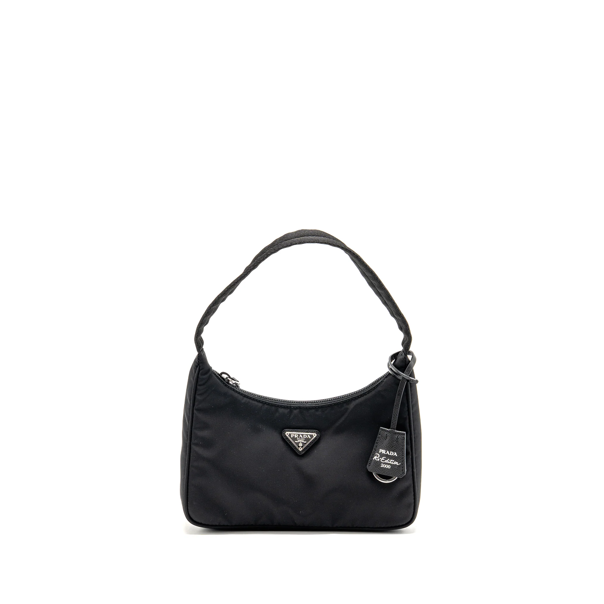 Prada Re-Edition 2000 Mini Bag Re-Nylon Black SHW