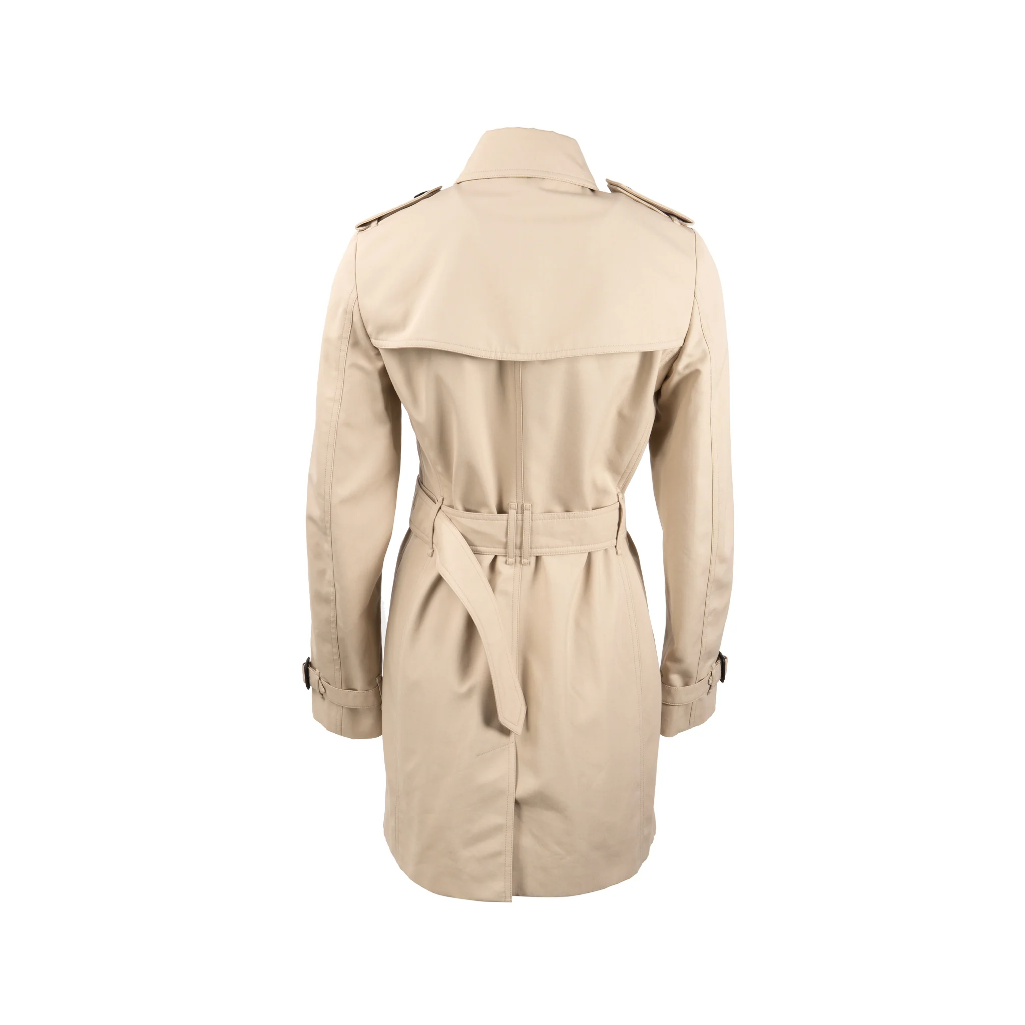 Burberry size UK6 trench coat Polyester/Cotton beige - Image 3