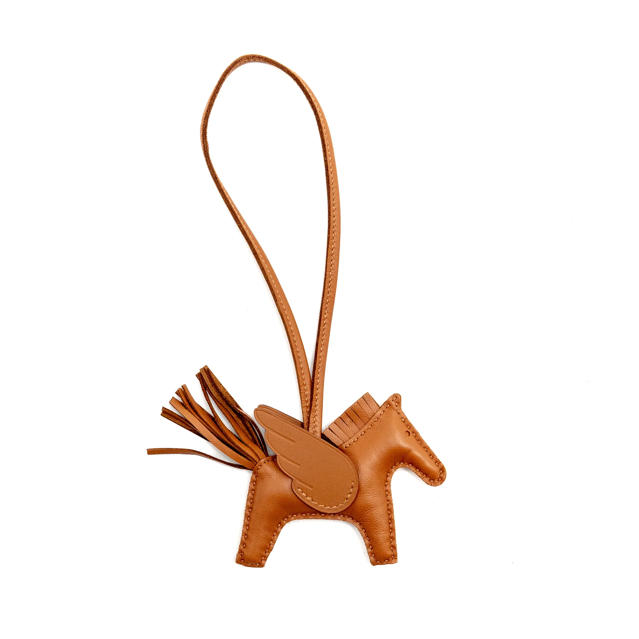 Hermes Rodeo Pegase PM Bag Charm Gold Stamp K - Image 2