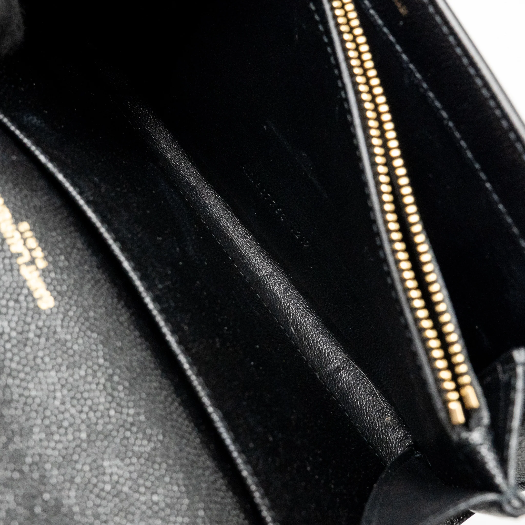 Saint Laurent/YSL Mini Uptown crossbody bag calfskin black GHW - Image 14
