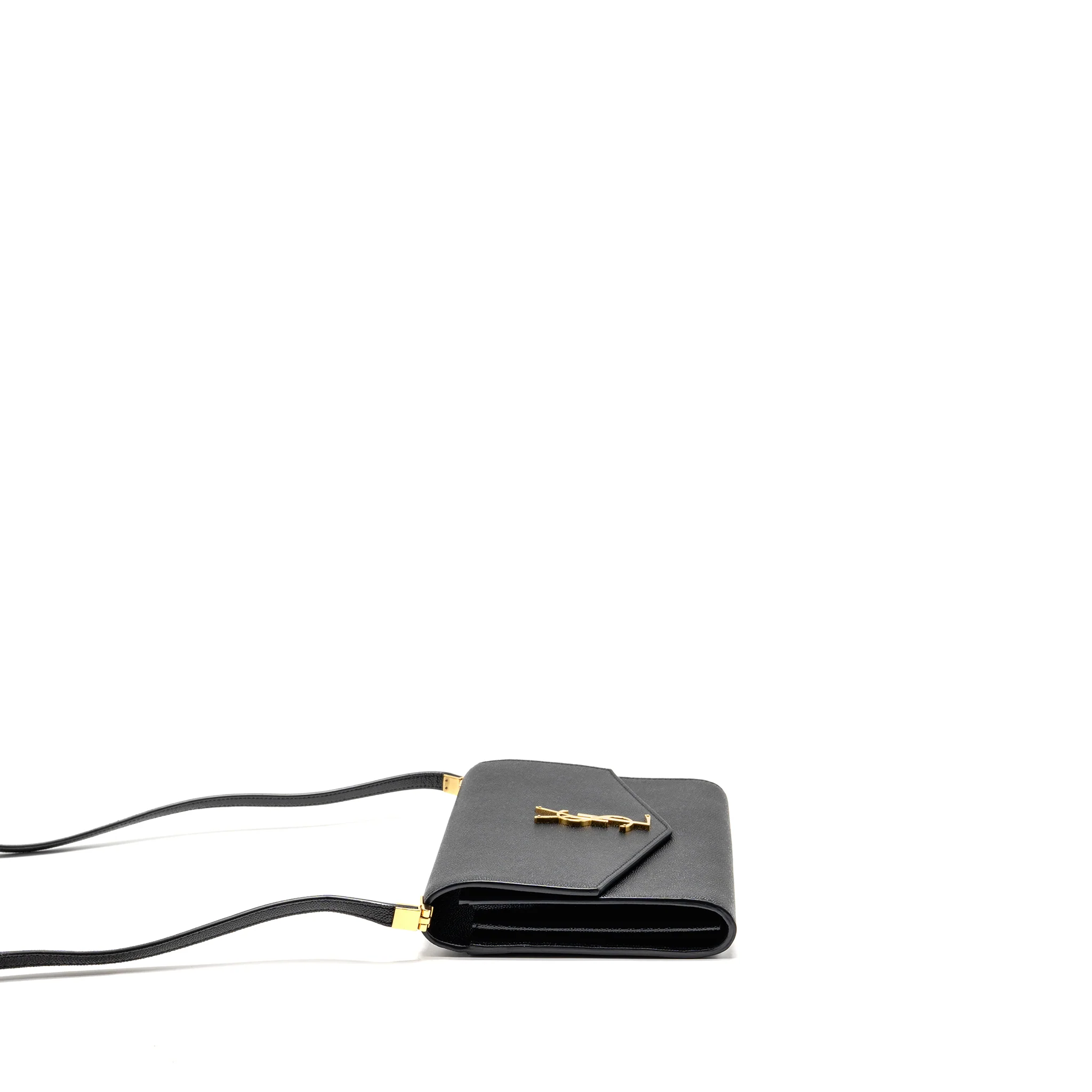 Saint Laurent/YSL Mini Uptown crossbody bag calfskin black GHW - Image 3