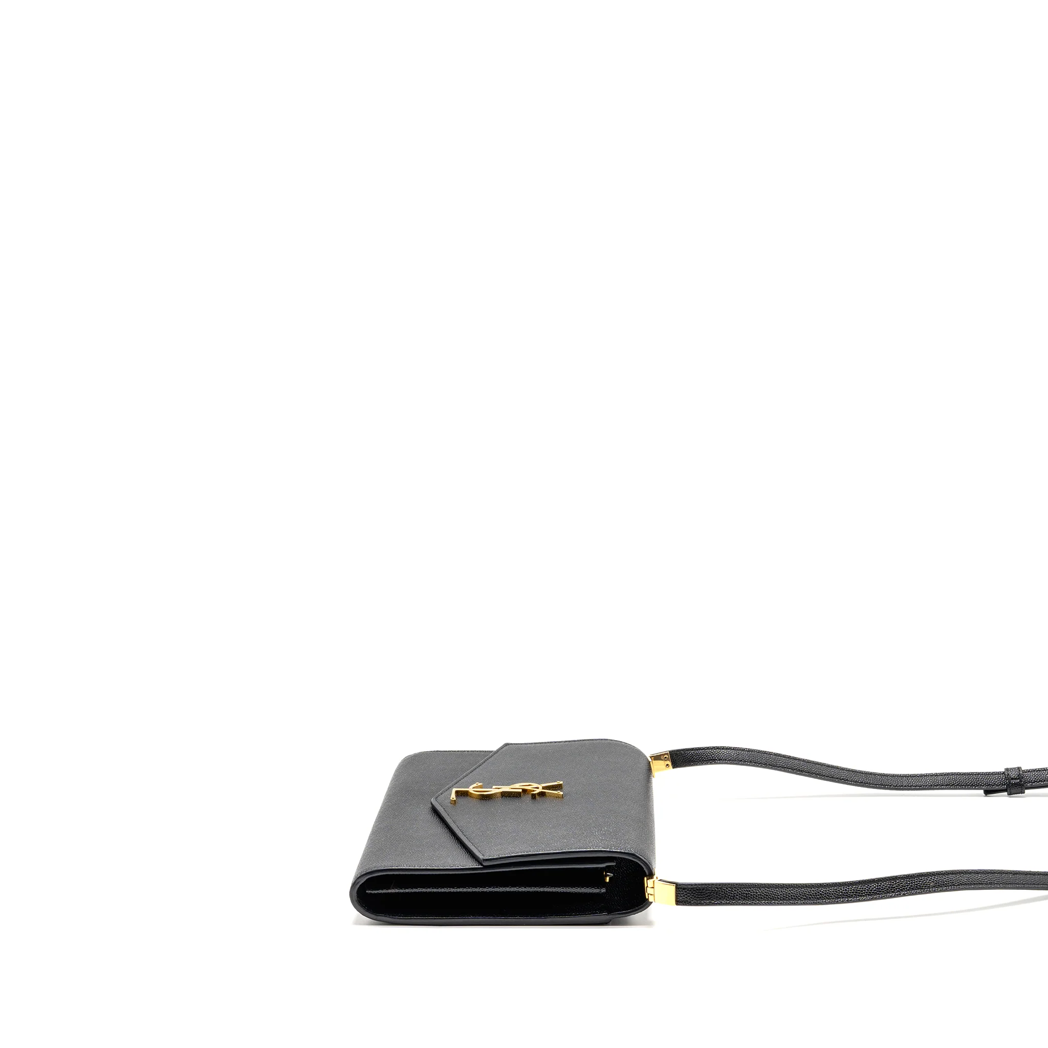 Saint Laurent/YSL Mini Uptown crossbody bag calfskin black GHW - Image 4
