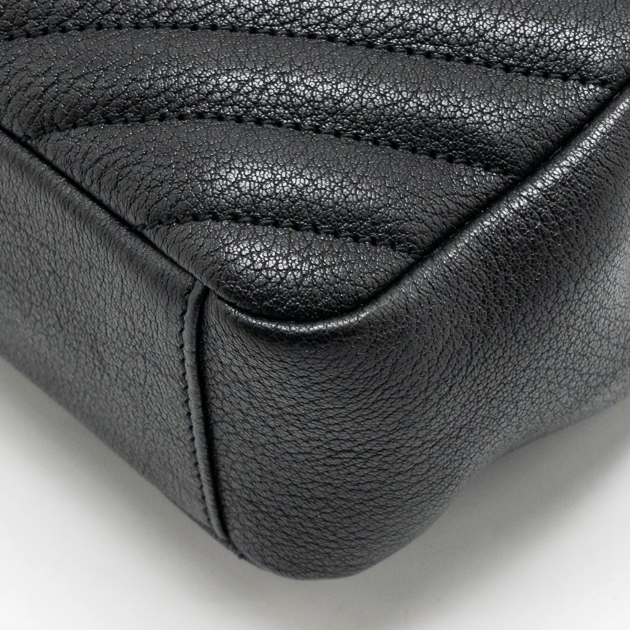 Saint Laurent/YSL Medium College Bag Lambskin Black SHW - Image 10