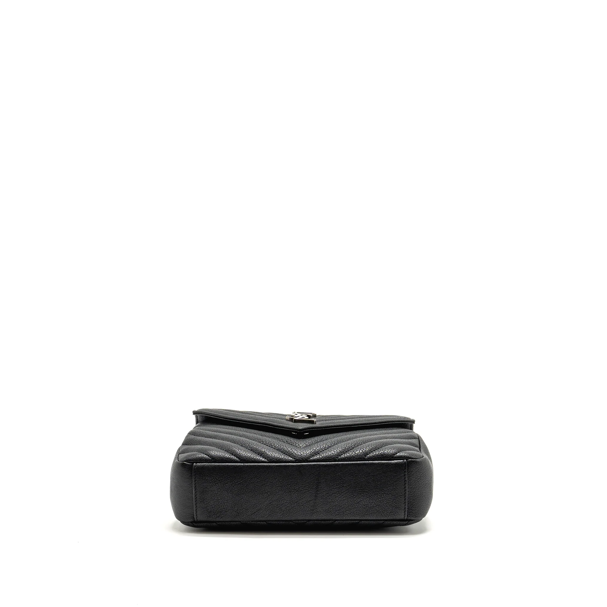 Saint Laurent/YSL Medium College Bag Lambskin Black SHW - Image 6