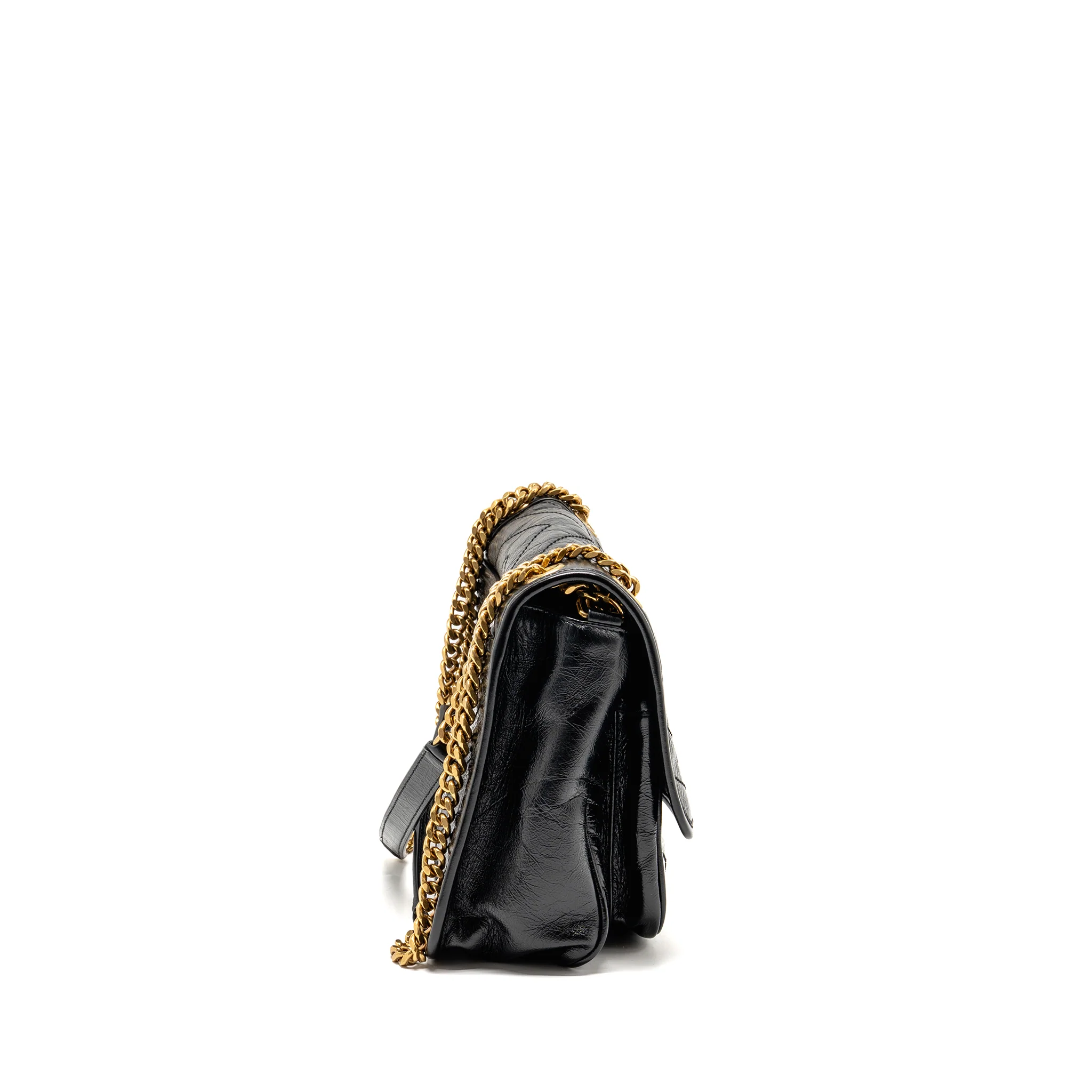 Saint Laurent/YSL Medium Niki Chain Bag Vintage Calfskin Black GHW - Image 3