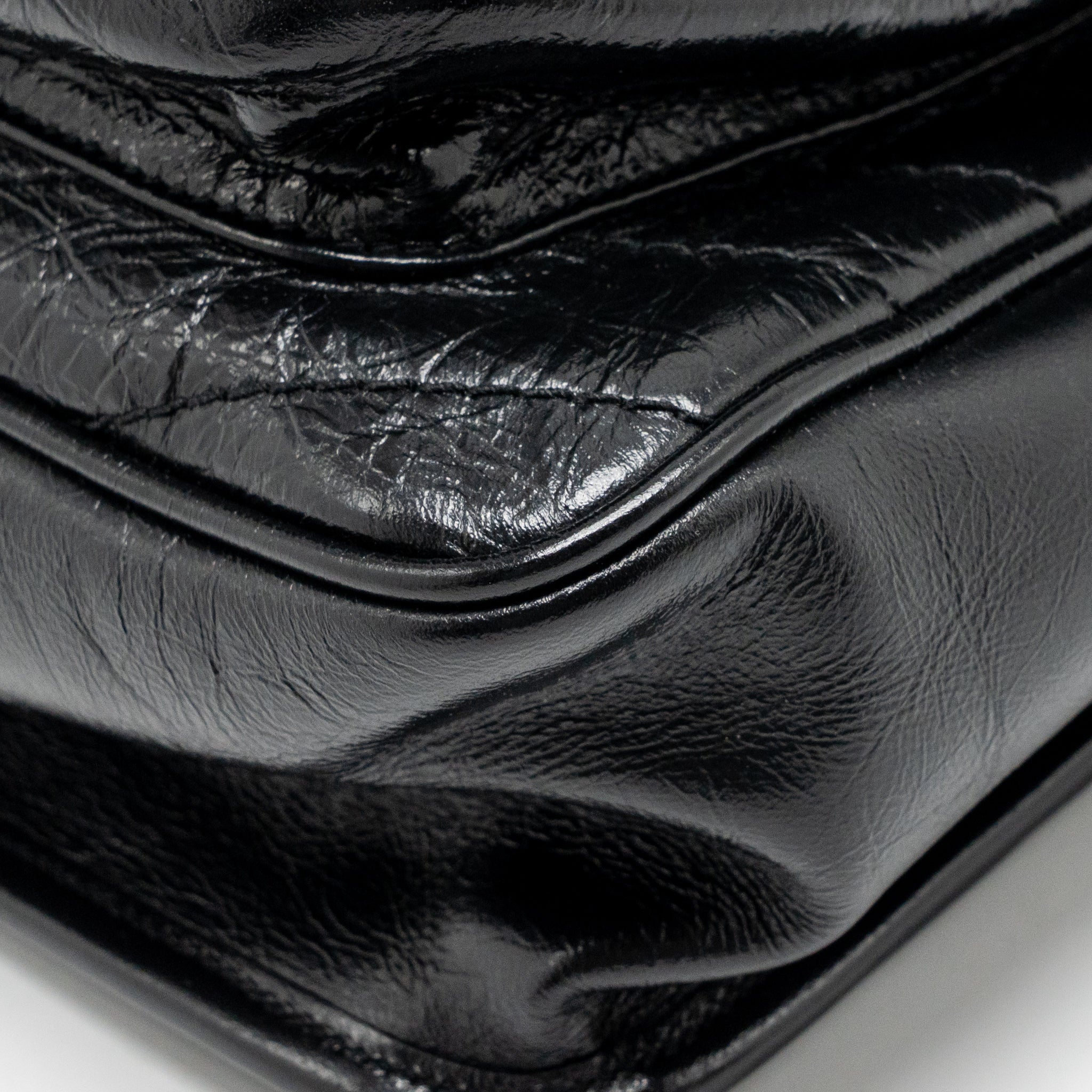 Saint Laurent/YSL Medium Niki Chain Bag Vintage Calfskin Black GHW - Image 7