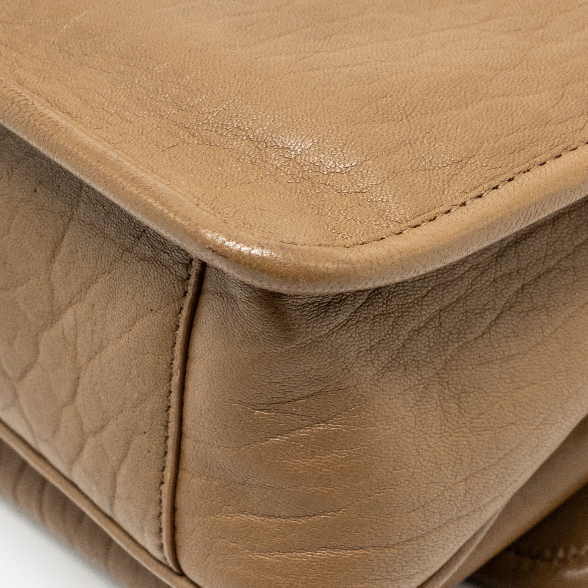 Saint Laurent/YSL Niki Baby Grained Lambskin Dark Cork GHW - Image 10