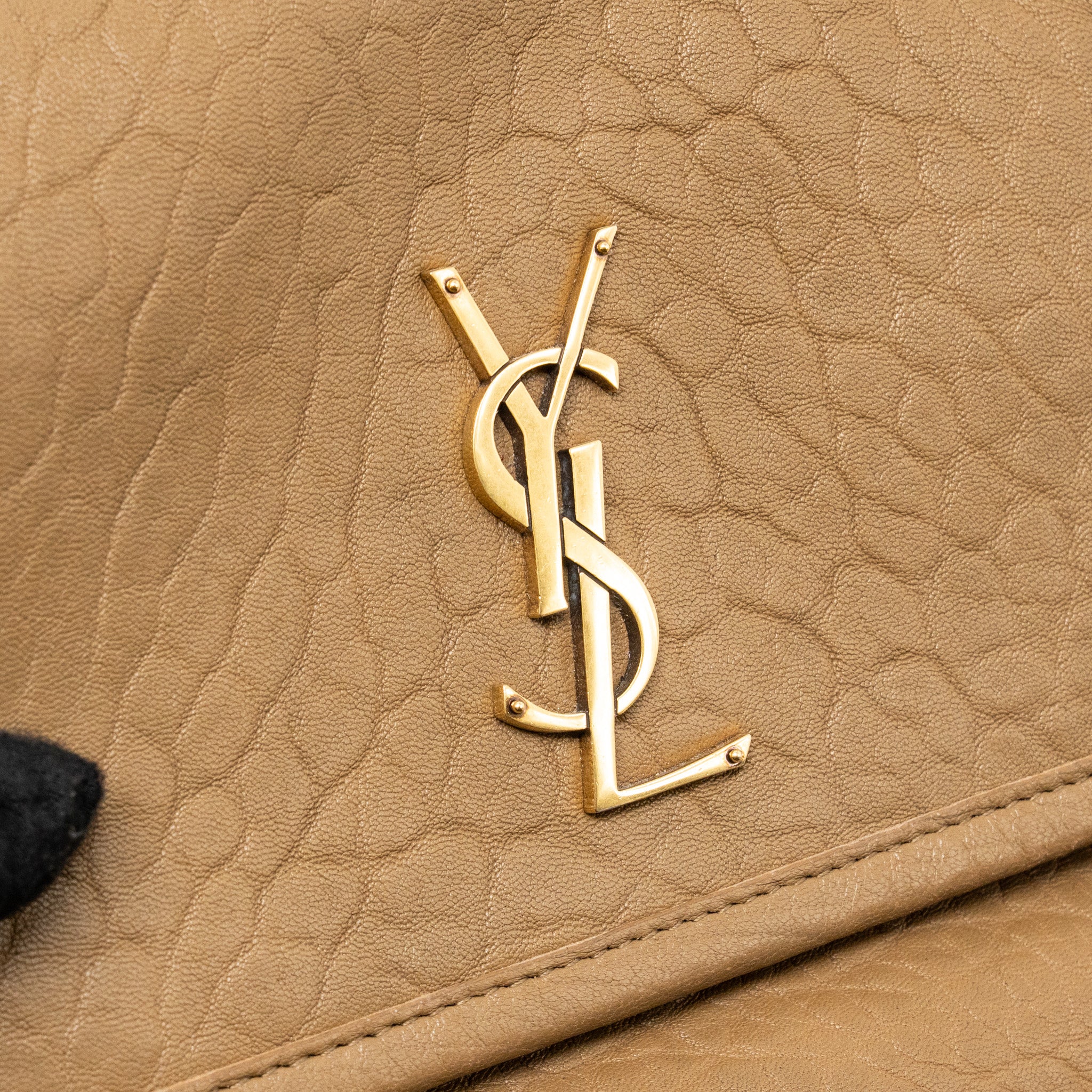 Saint Laurent/YSL Niki Baby Grained Lambskin Dark Cork GHW - Image 11