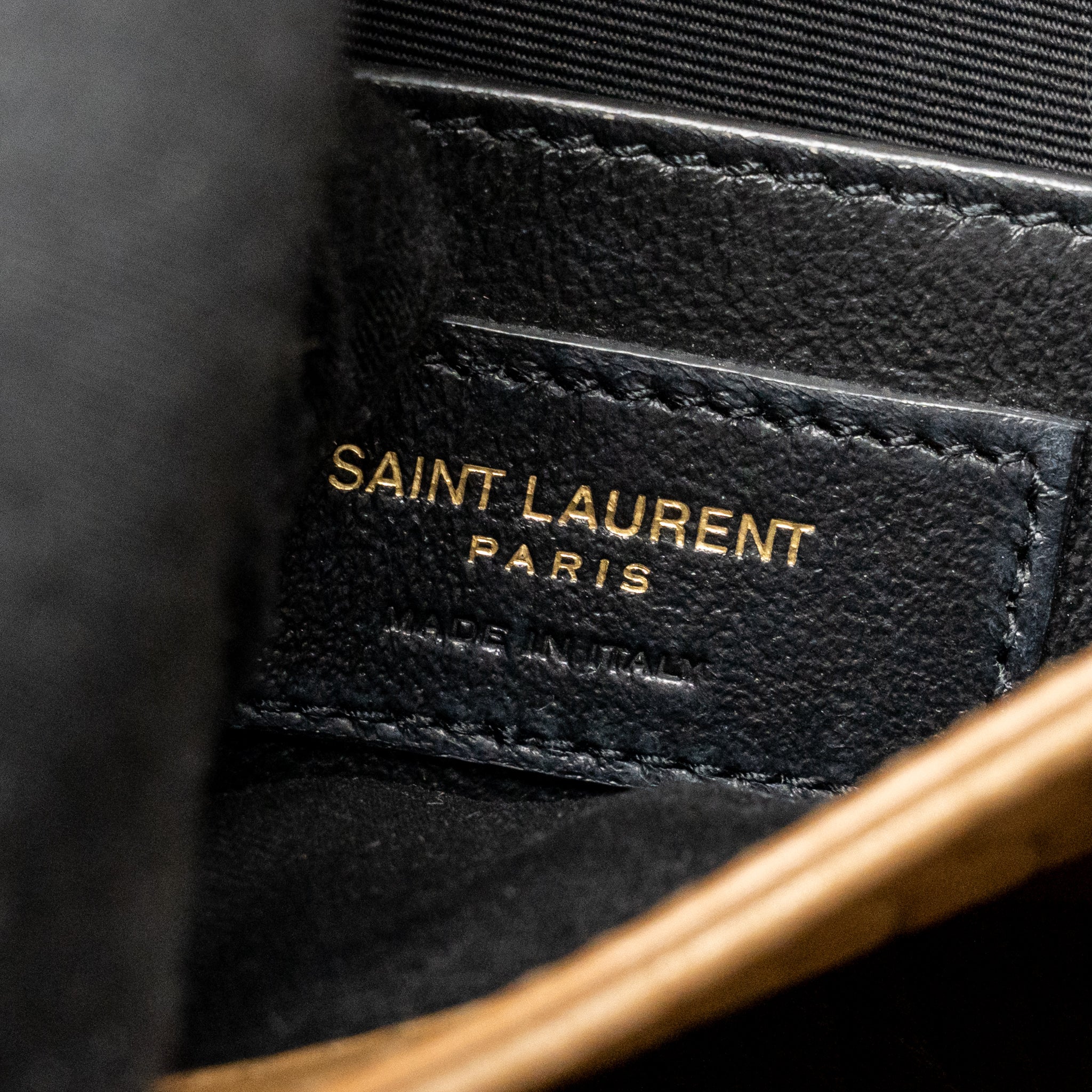 Saint Laurent/YSL Niki Baby Grained Lambskin Dark Cork GHW - Image 15