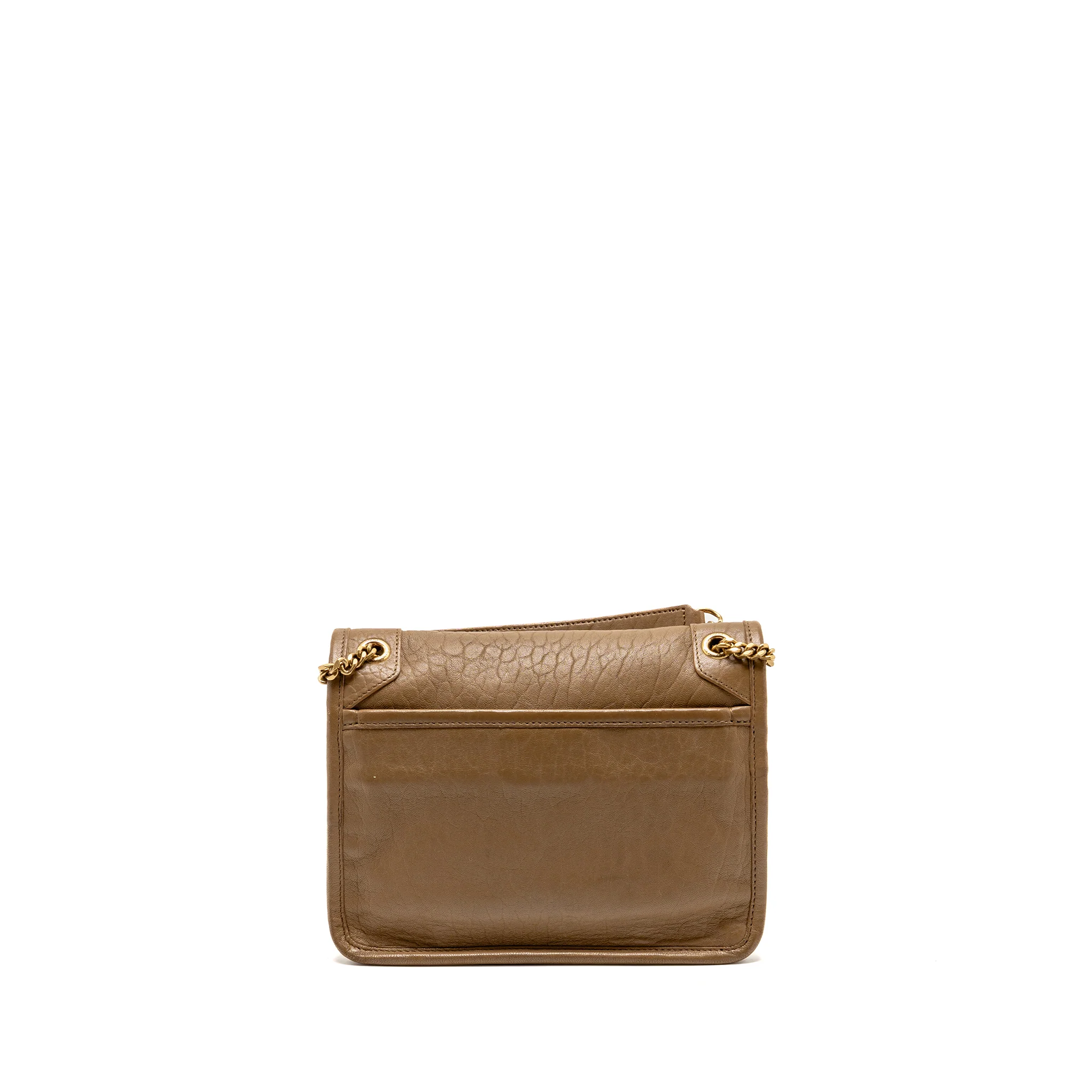 Saint Laurent/YSL Niki Baby Grained Lambskin Dark Cork GHW - Image 2