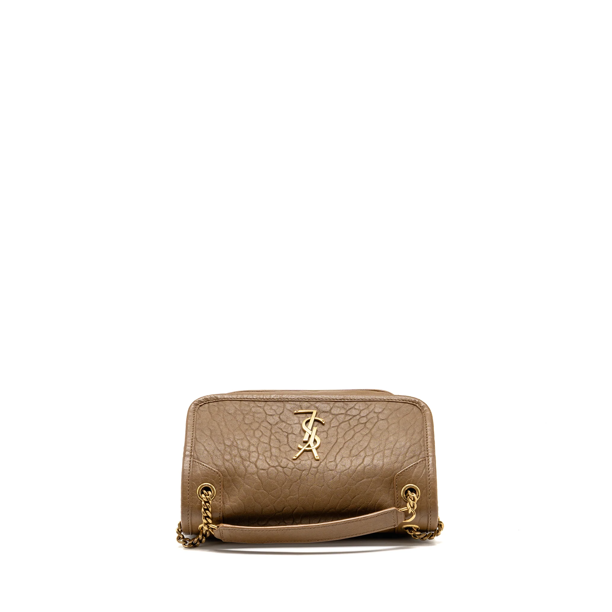 Saint Laurent/YSL Niki Baby Grained Lambskin Dark Cork GHW - Image 5