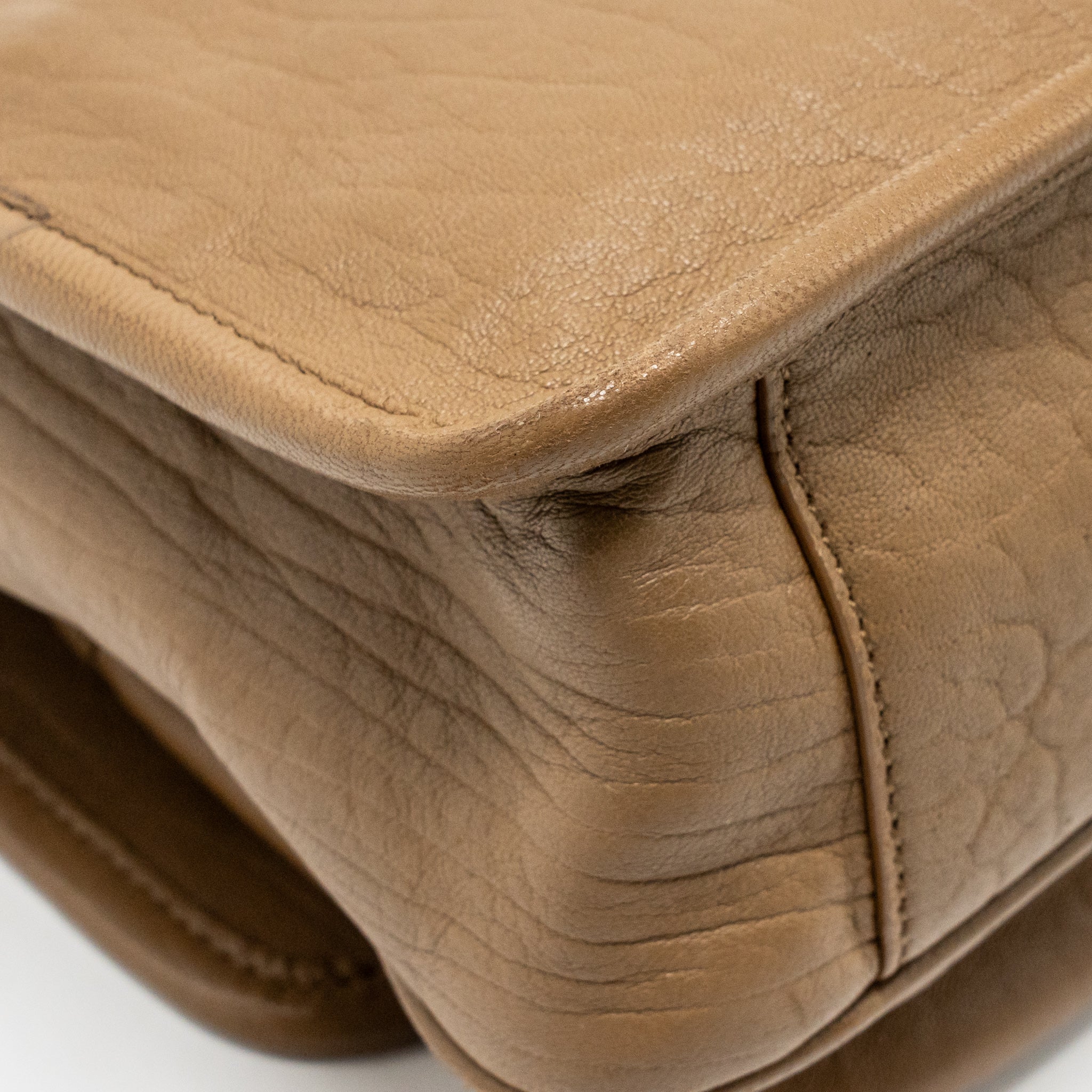Saint Laurent/YSL Niki Baby Grained Lambskin Dark Cork GHW - Image 9