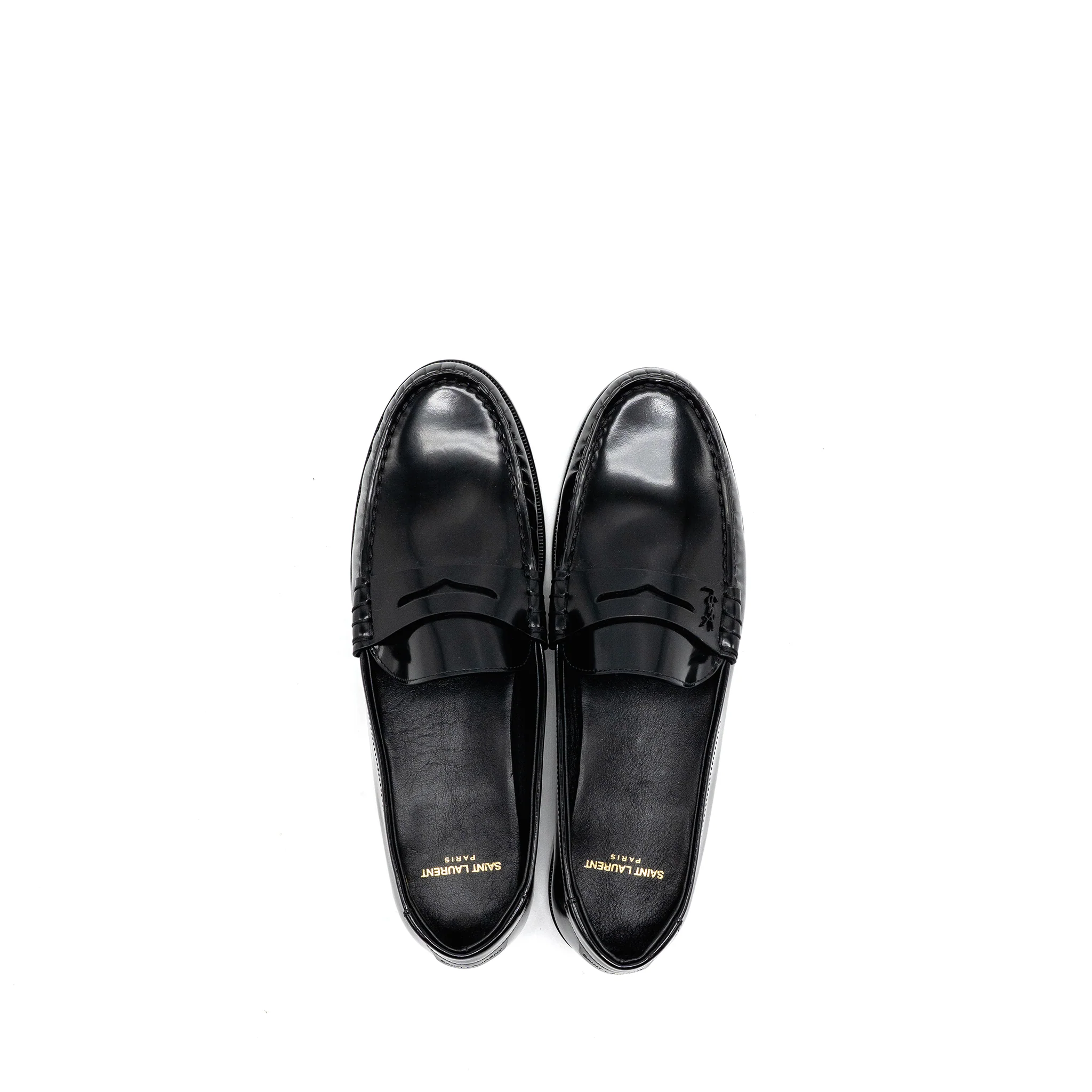 Saint Laurent/YSL Size 43 Le loafer Calfskin Black - Image 4