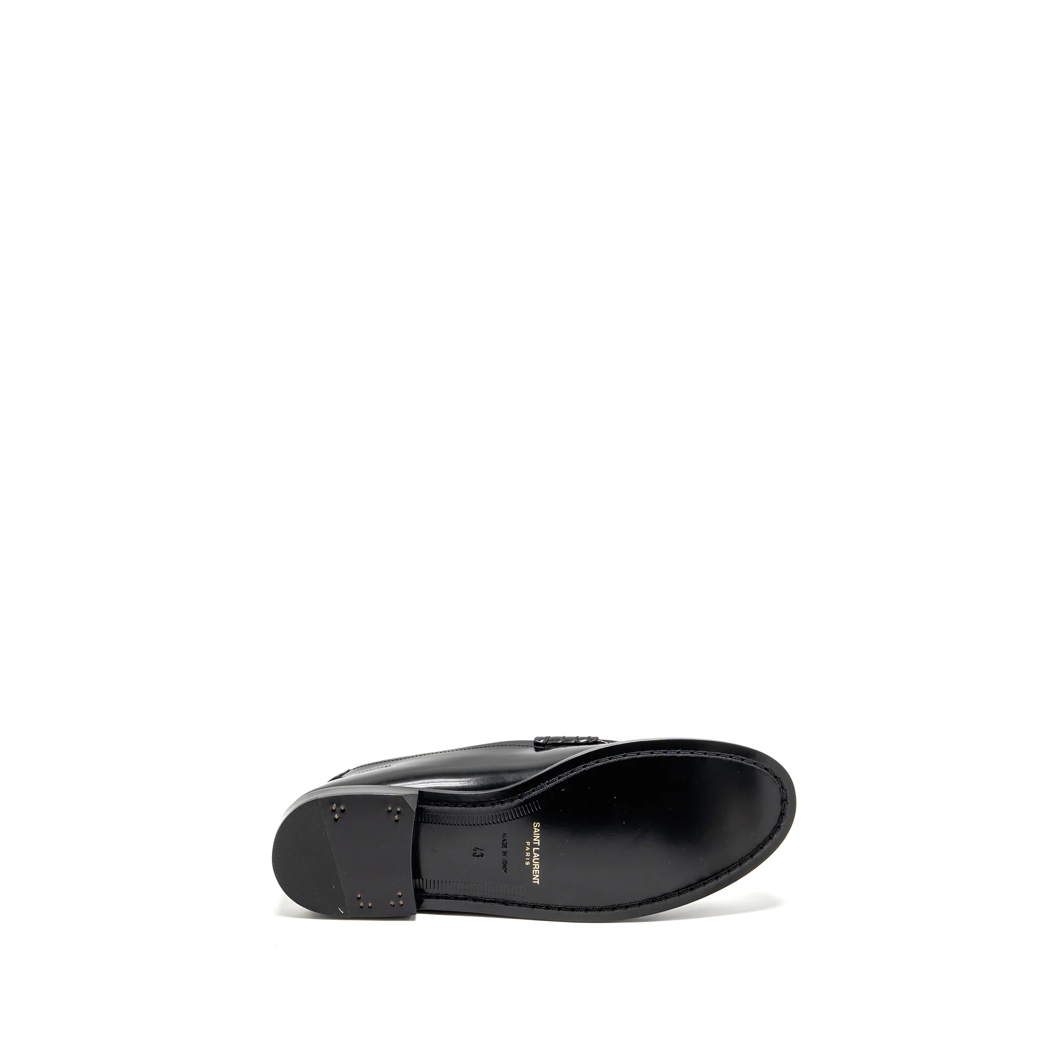 Saint Laurent/YSL Size 43 Le loafer Calfskin Black - Image 6