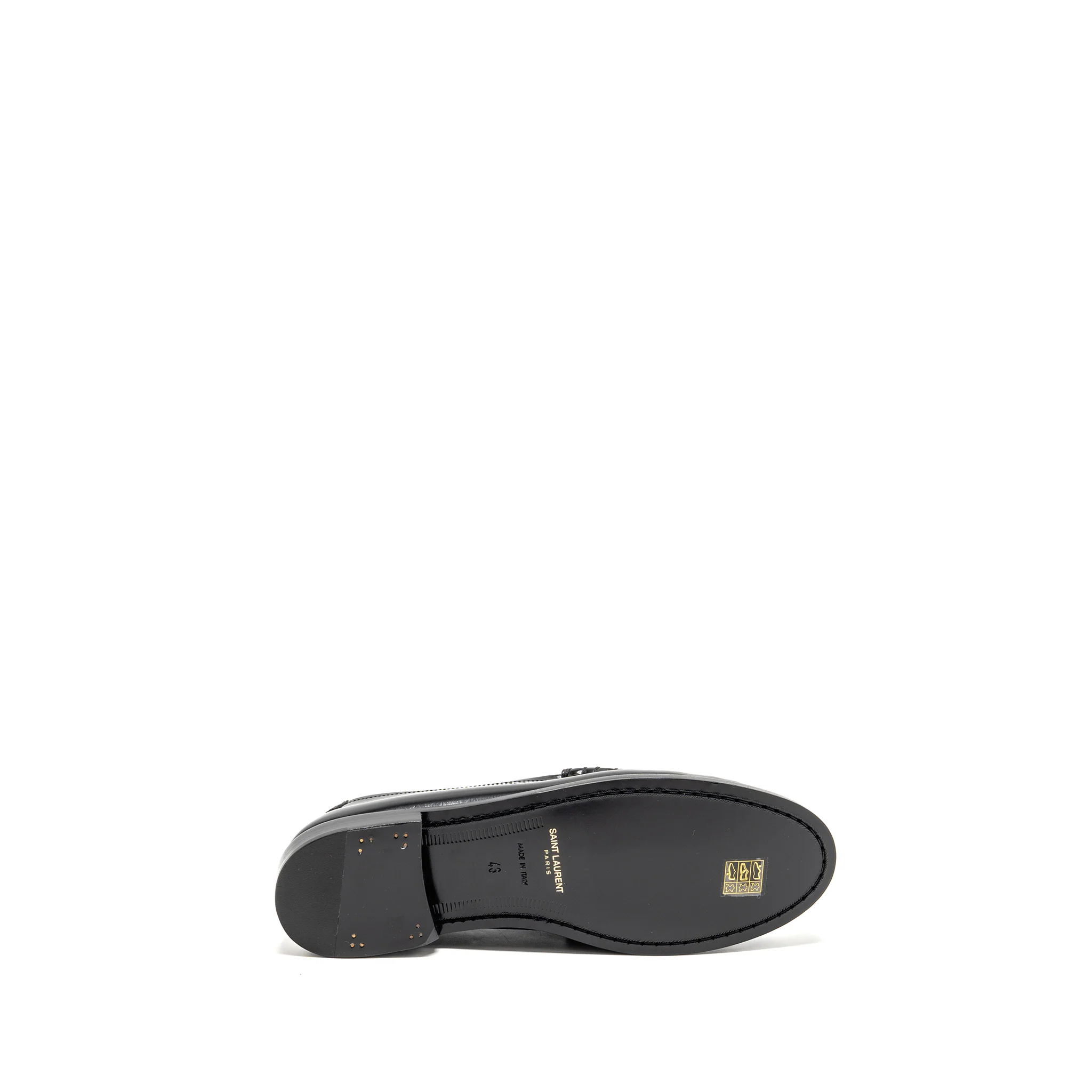 Saint Laurent/YSL Size 43 Le loafer Calfskin Black - Image 7