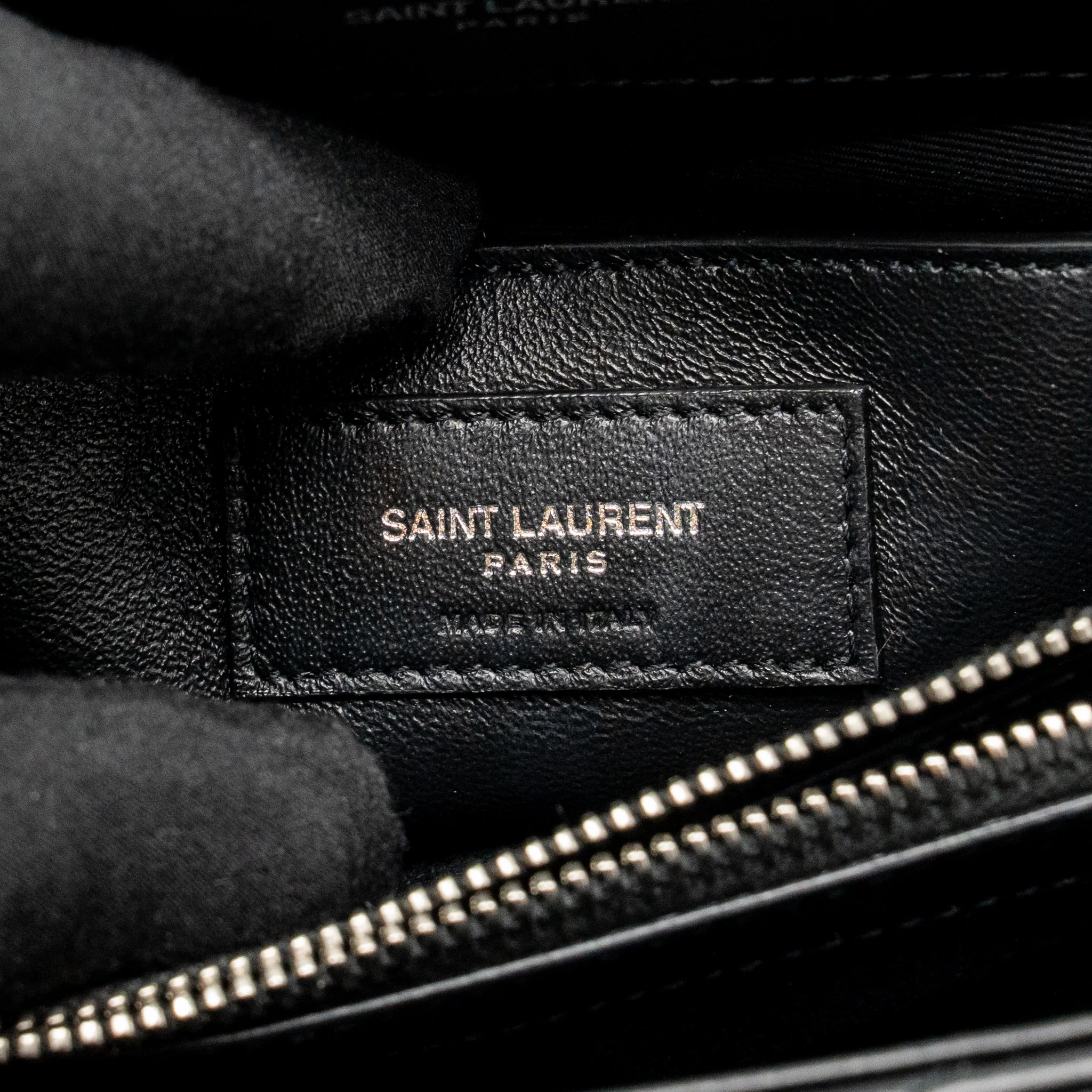 Saint Laurent/YSL Small Loulou Bag Calfskin Black SHW - Image 16